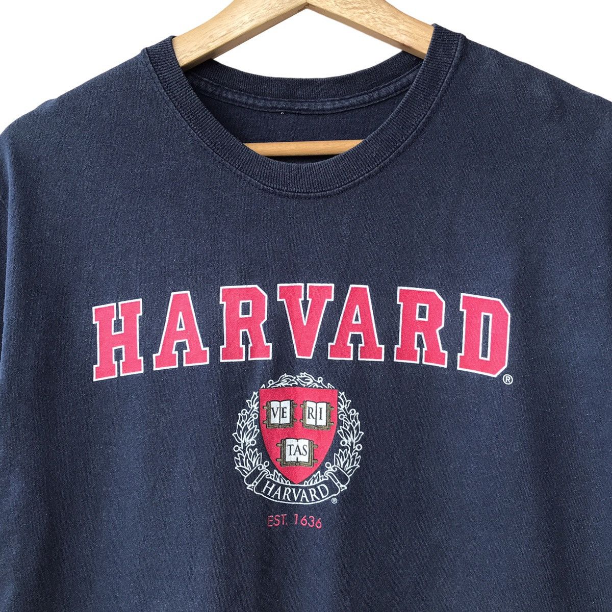 Vintage Harvard University USA Vintage Ivy Logo Tee Size US S / EU 44-46 / 1 - 3 Thumbnail