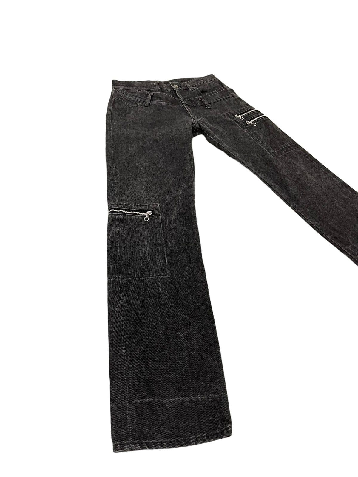 Japanese Brand Double Waist Jeans Edge Rupert Japan Denim Straight 6🟦9 Size US 30 / EU 46 - 3 Thumbnail