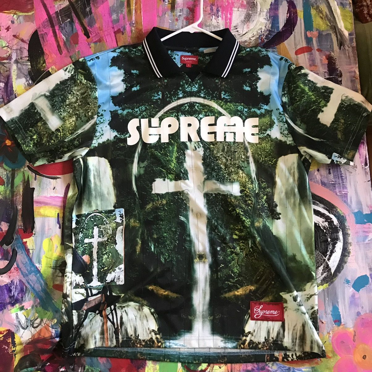 Supreme×Tadanori Yokoo Soccer Jersey