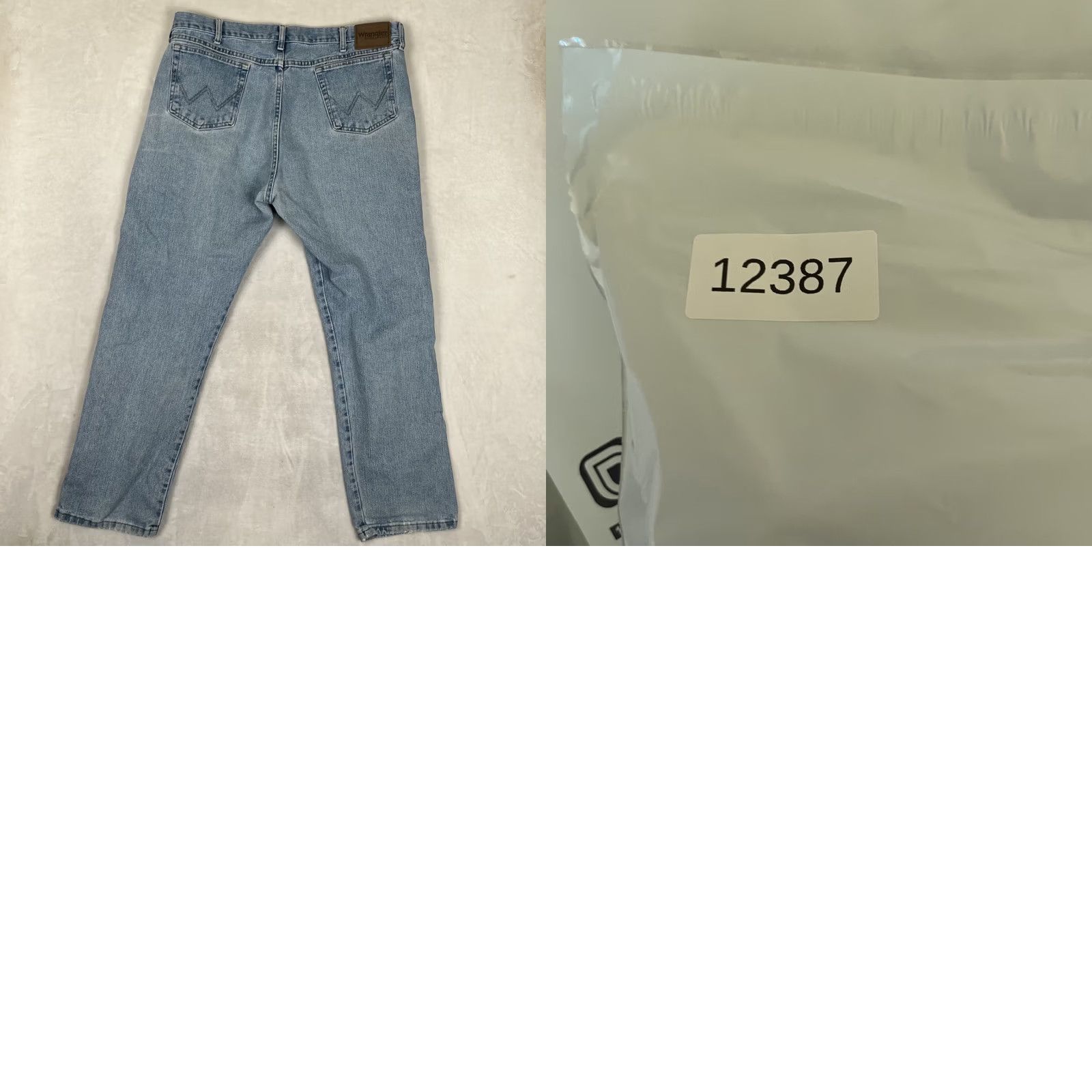 Wrangler VINTAGE Wrangler Cowboy Cut Jeans Blue Denim 38x32 Regular Light Wash 5-Pocket Mens Jeans Cowboy 90s Space Size US 38 / EU 54 - 8 Thumbnail