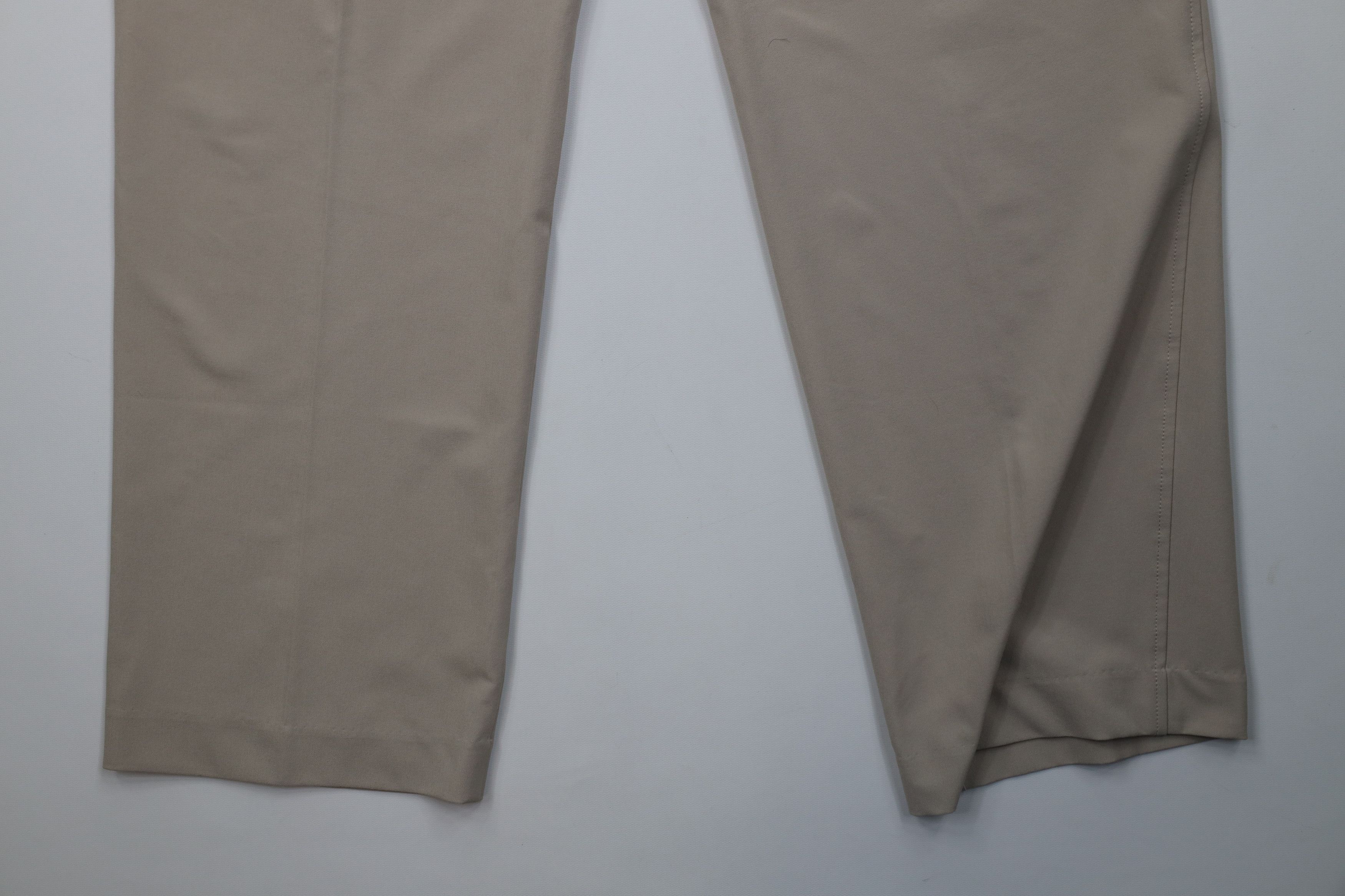 Footjoy FootJoy Wide Leg Golfing Golf Chino Pants Trousers Beige Size US 35 - 13 Thumbnail