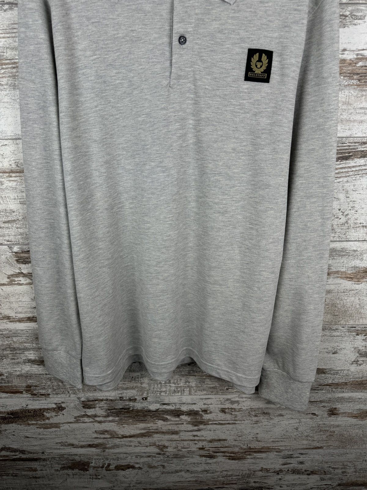 Belstaff Mens Belstaff Longsleeve T-shirt polos Size US XL / EU 56 / 4 - 3 Thumbnail