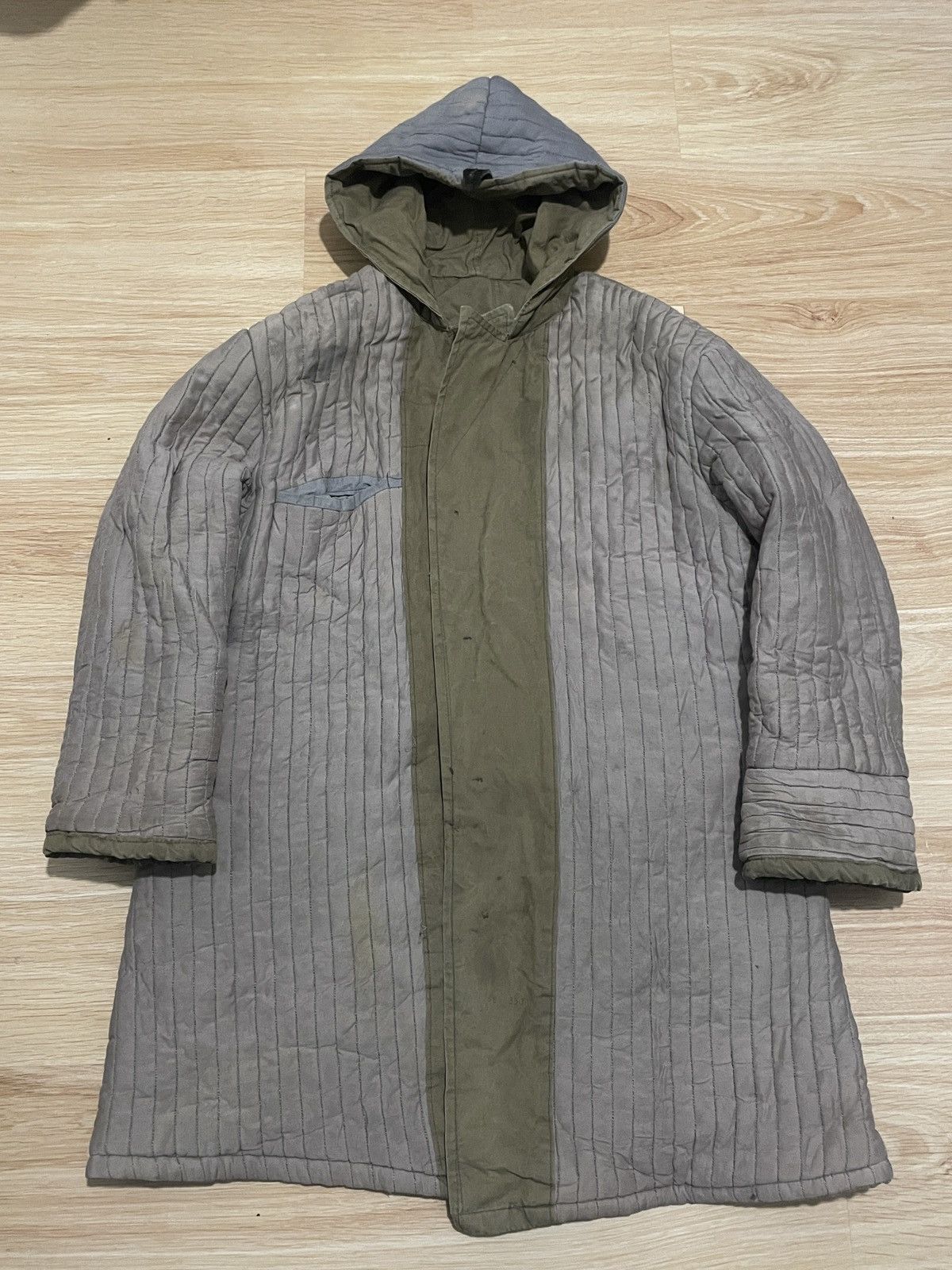 Vintage Vintage Military Parka Coat 70s–80s Distressed Archive Piece Size US XXL / EU 58 / 5 - 4 Thumbnail