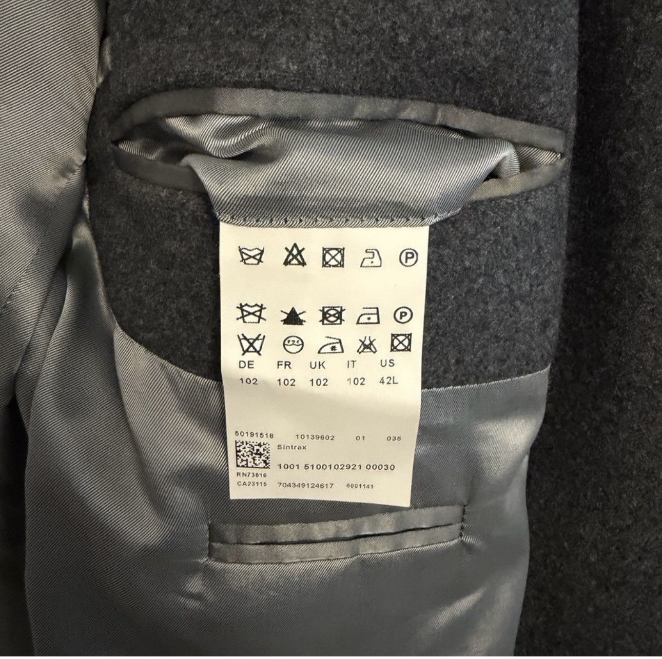 Hugo Boss Boss Gray Trench Coat Size US L / EU 52-54 / 3 - 5 Thumbnail