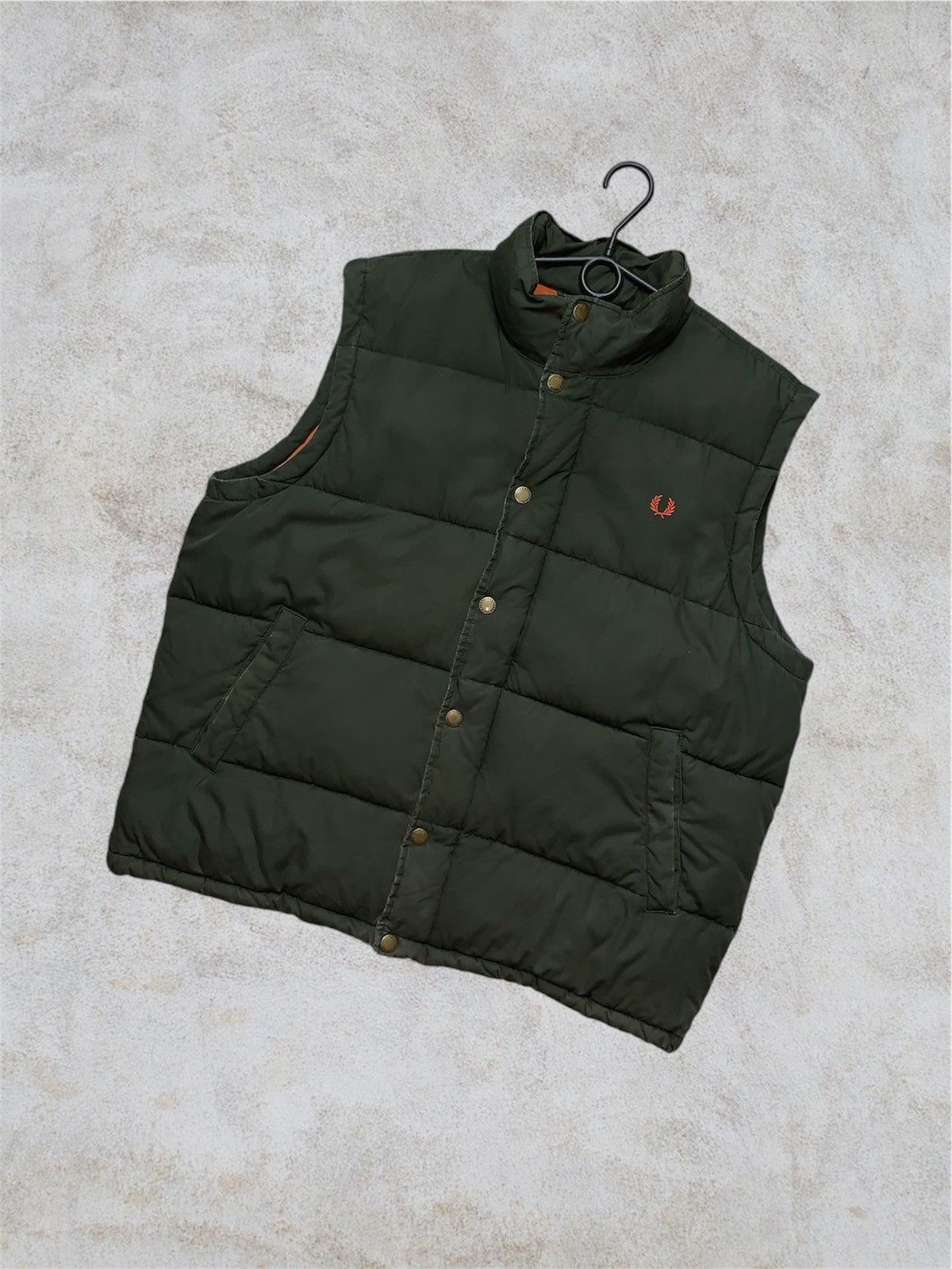 Fred Perry × Vintage Fred Perry vintage down vest Size xl Size US XL / EU 56 / 4 - 1 Thumbnail
