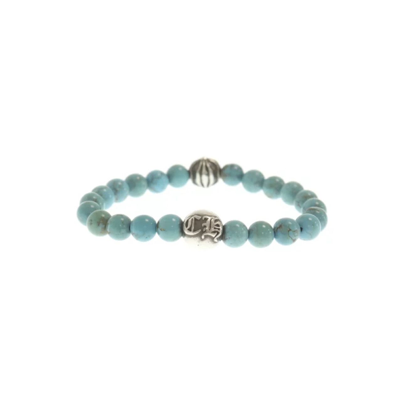 Chrome Hearts CHROME HEARTS 8MM TURQUOISE BEADS BRACELET Size ONE SIZE - 4 Thumbnail