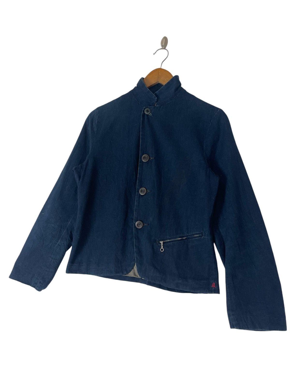 45rpm × Japanese Brand × Vintage 45RPM CROPPED LIGHT JACKET Size US M / EU 48-50 / 2 - 3 Thumbnail