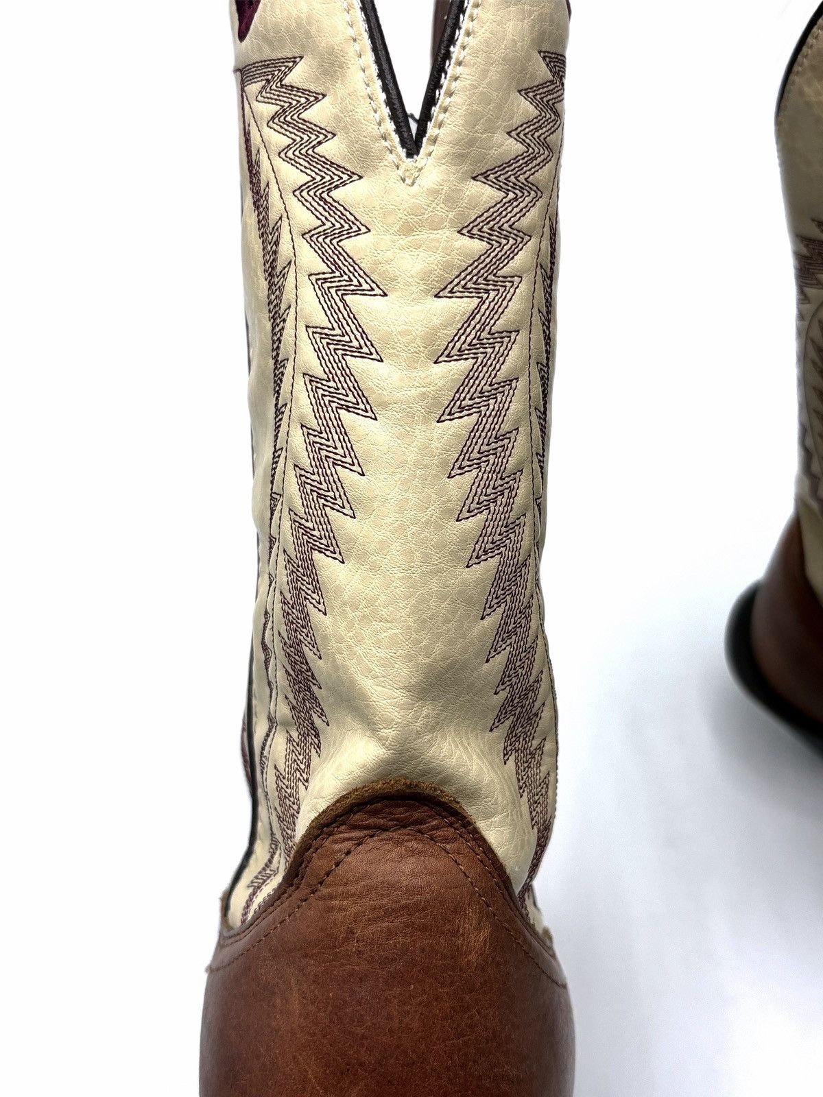 Genuine Leather Laredo Knoxville Embroidered Buckaroo Cowboy Boots Size US 9.5 / EU 42-43 - 10 Thumbnail