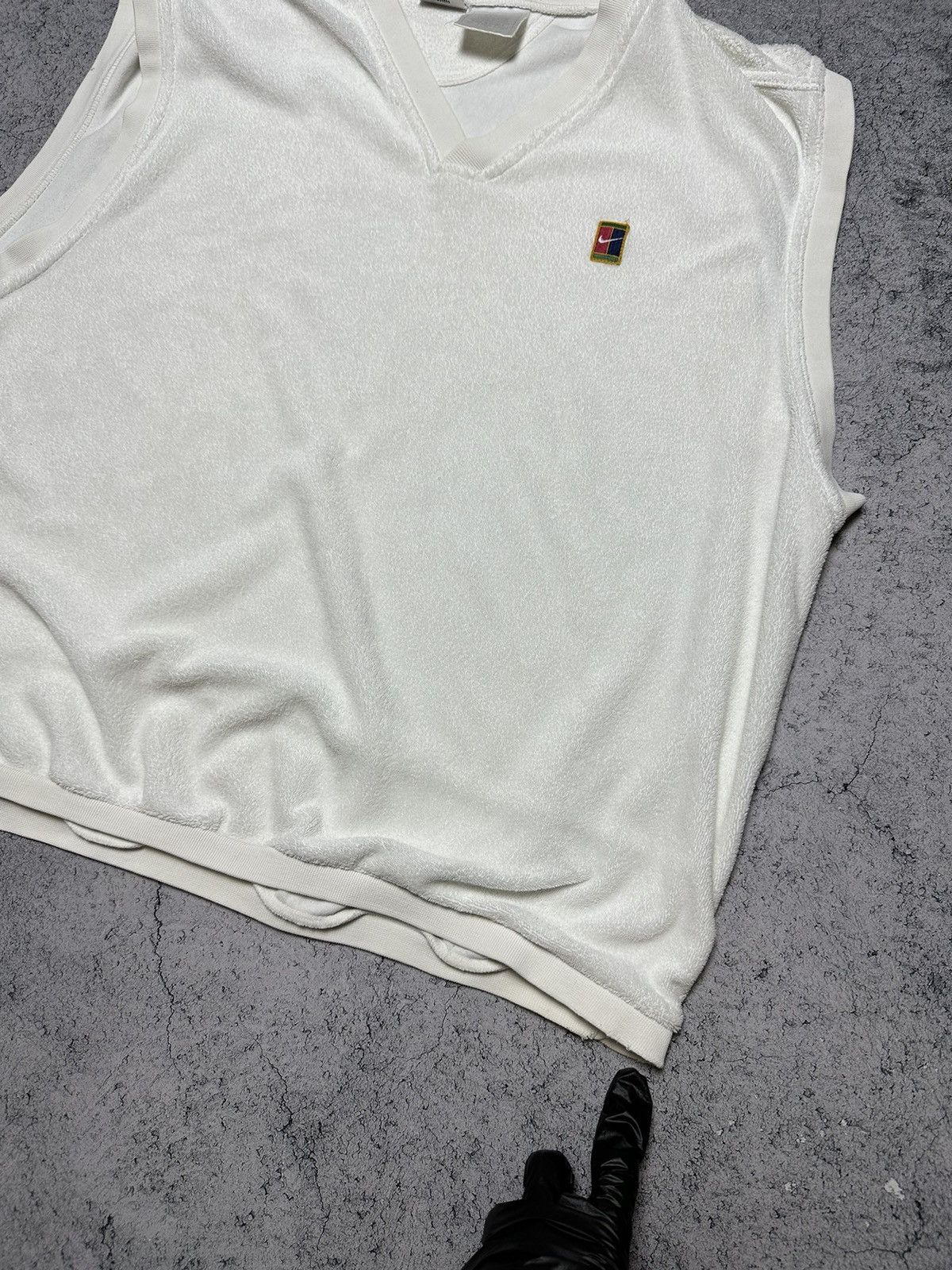 Nike Vintage 90s Nike Challenge Court Terry Tennis Vest Size US XL / EU 56 / 4 - 13 Thumbnail