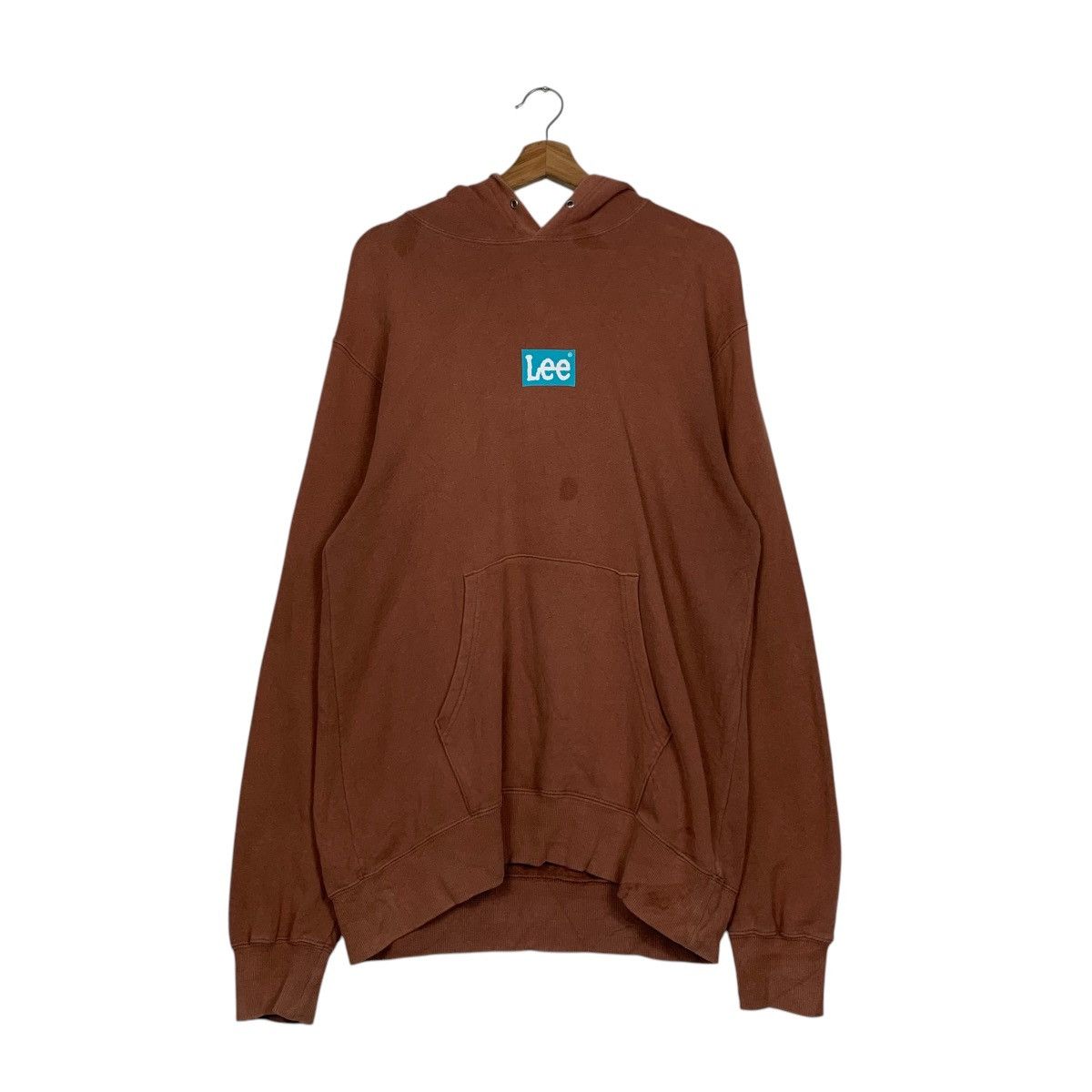 Lee LEE Small Box Logo Pullover Hoodies Sweatshirt #2238-C99 Size US L / EU 52-54 / 3 - 10 Thumbnail