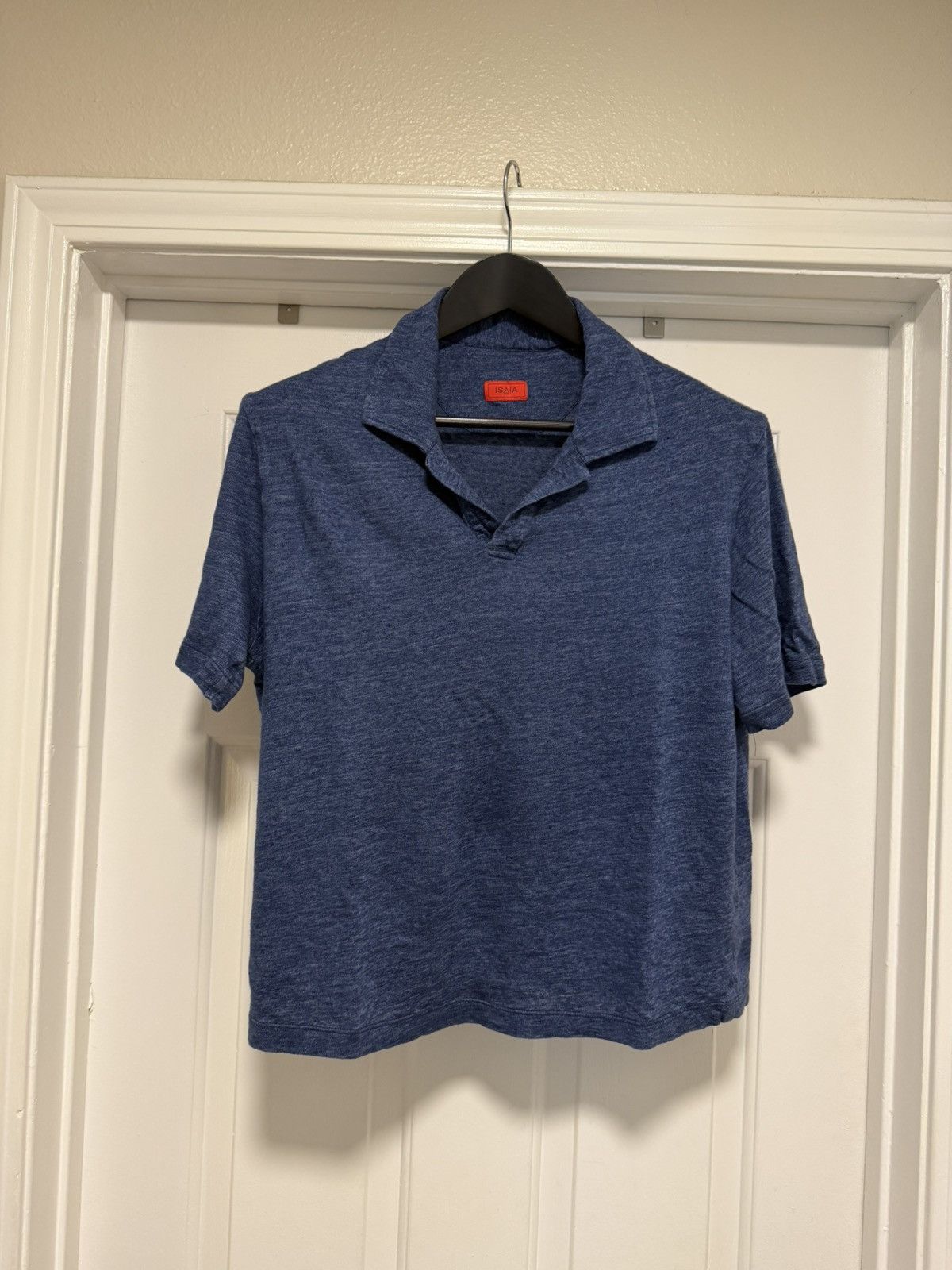 Isaia ISAIA Cotton Linen Polo M Size US M / EU 48-50 / 2 - 1 Thumbnail