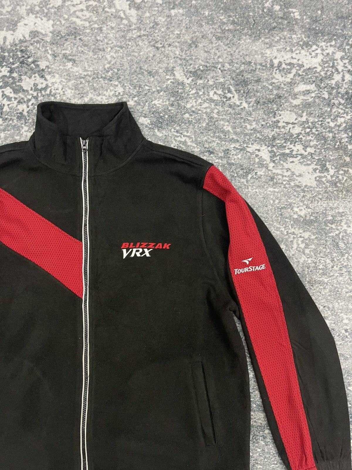 Japanese Brand VINTAGE BRIDGESTONE BLIZZAK VRX FULL ZIPPER JACKET Size US L / EU 52-54 / 3 - 2 Thumbnail