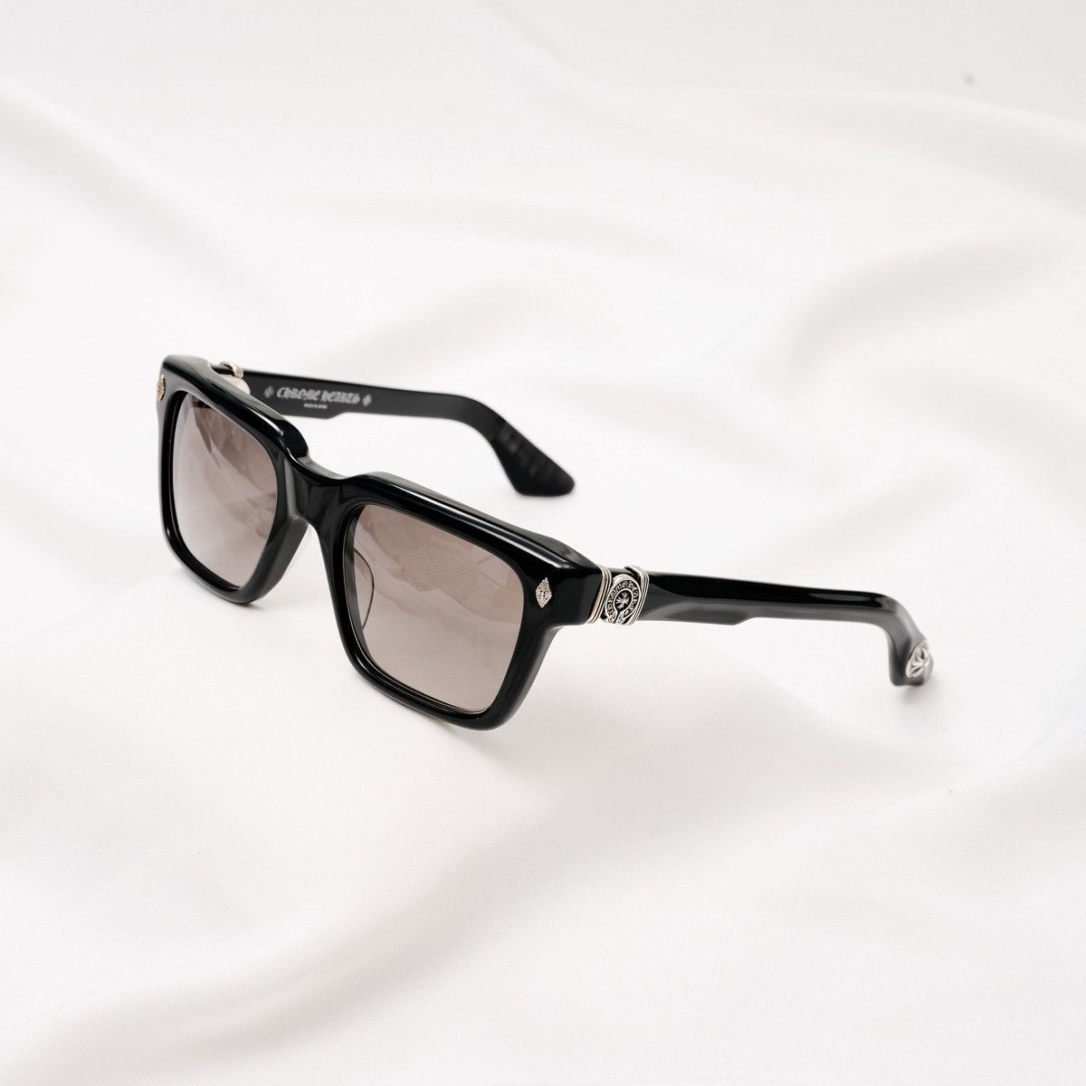 Chrome Hearts CHROME HEARTS HALLLAMANASS BLACK SUNGLASSES Size ONE SIZE - 1 Thumbnail