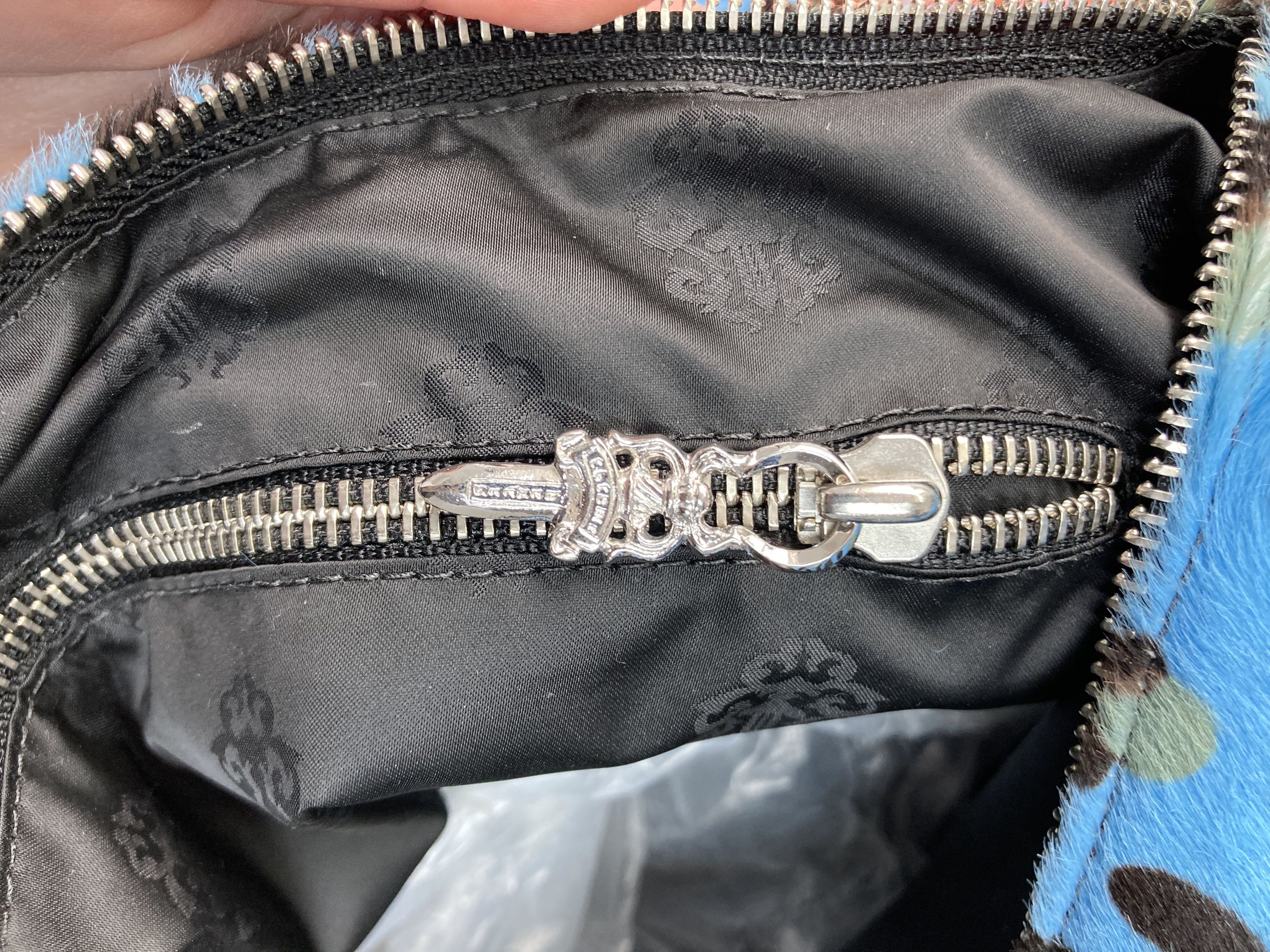 Chrome Hearts Chrome Hearts Leopard Pony Hair Silver Cross Lyon Bag Size ONE SIZE - 14 Thumbnail