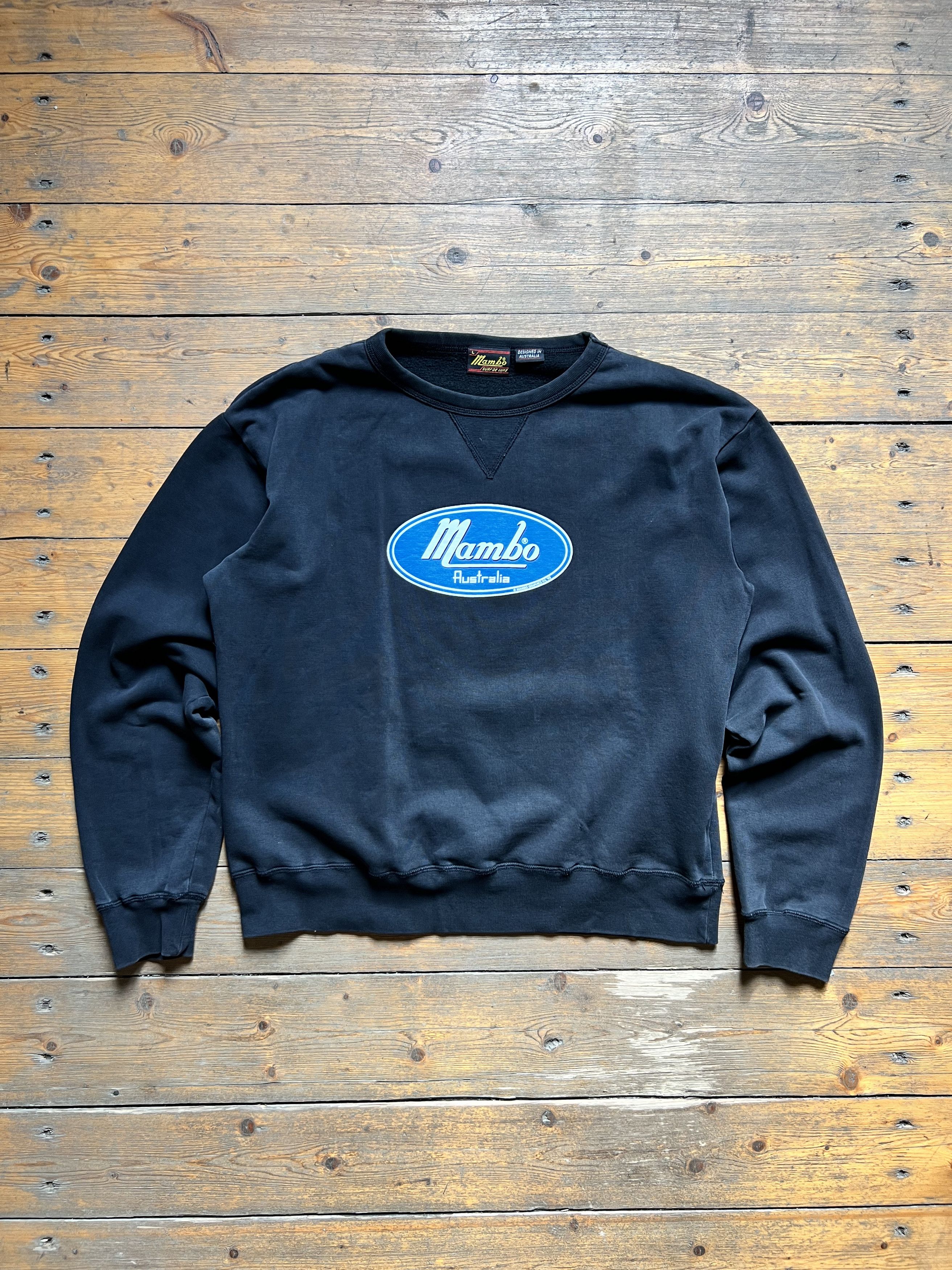 Mambo Mambo Australia Vintage Boxy Sweatshirt 1970s Size US L / EU 52-54 / 3 - 1 Thumbnail