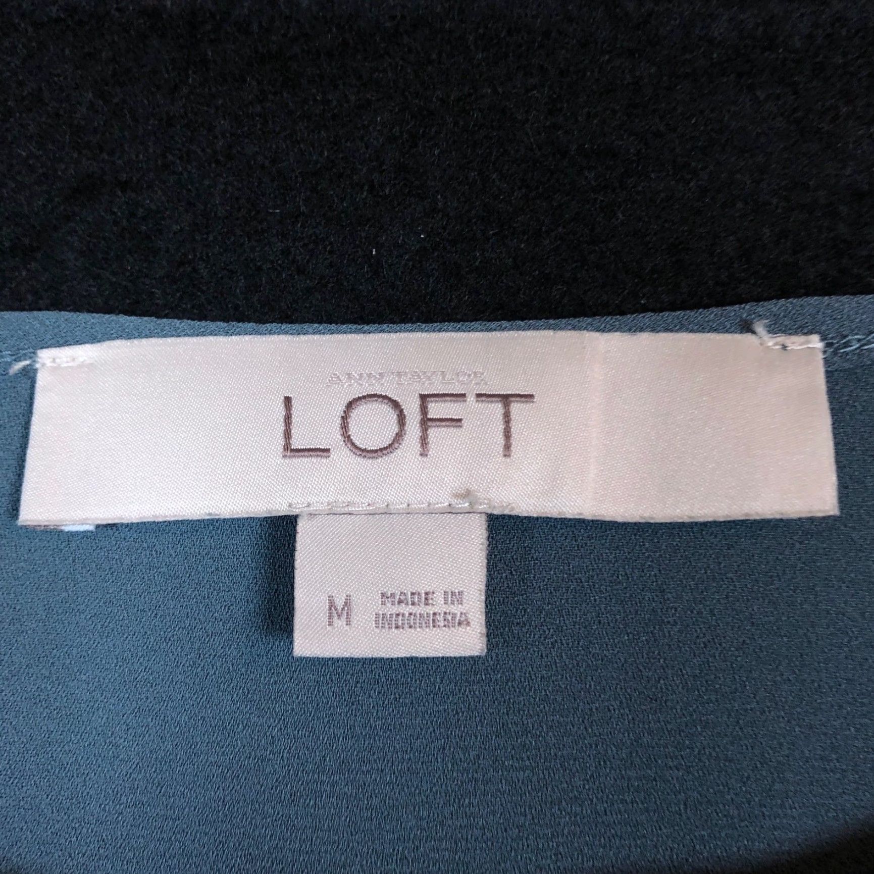 Loft LOFT Womens Blouse Tank Sleeveless Lightweight Blue Gray Medium Size M / US 6-8 / IT 42-44 - 6 Thumbnail