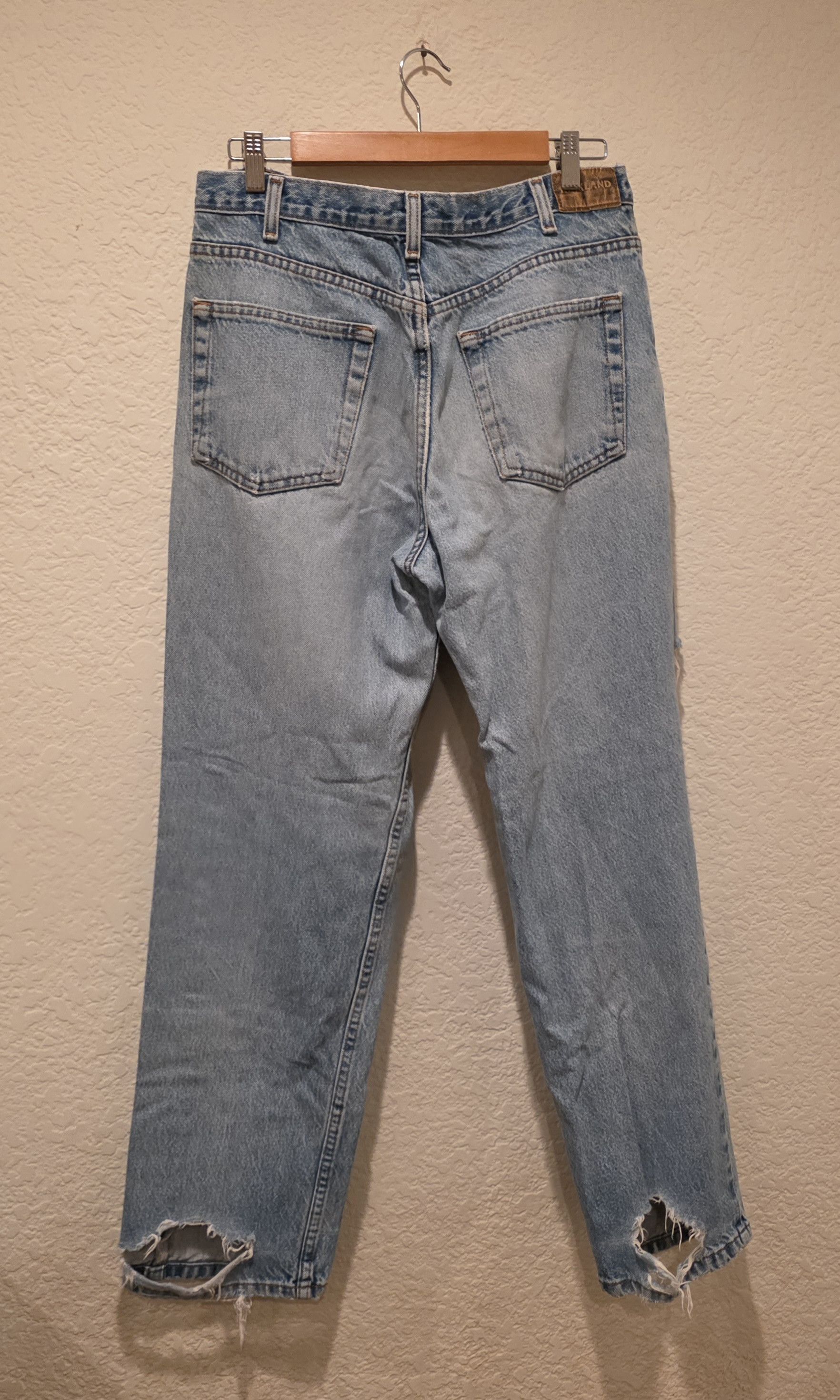 Kirkland Signature 34 x 32 distressed denim jeans Size US 34 / EU 50 - 7 Thumbnail