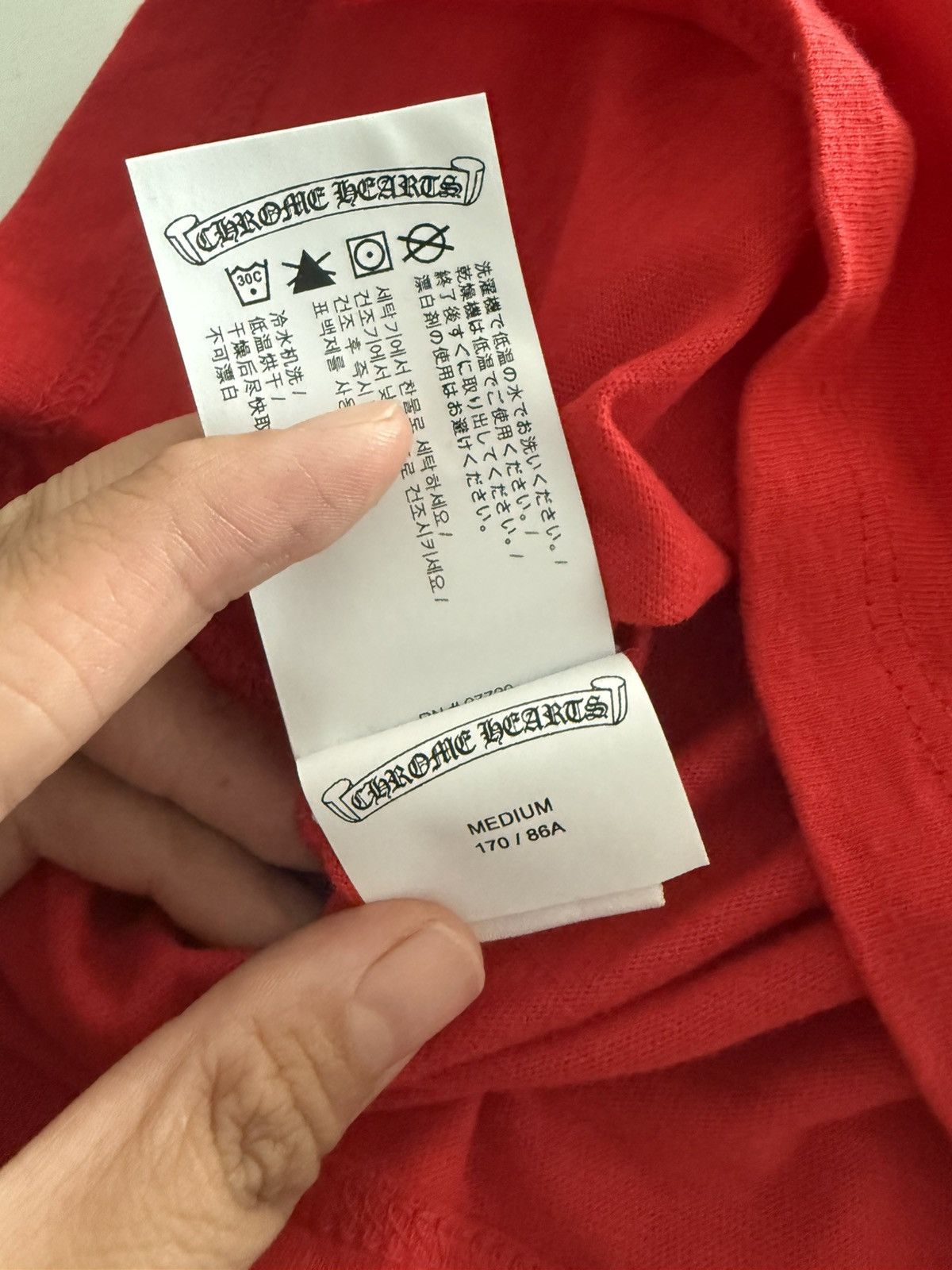 Chrome Hearts 🔥Chrome Hearts Roller Skater Red Short Sleeve🔥 Size M / US 6-8 / IT 42-44 - 6 Thumbnail
