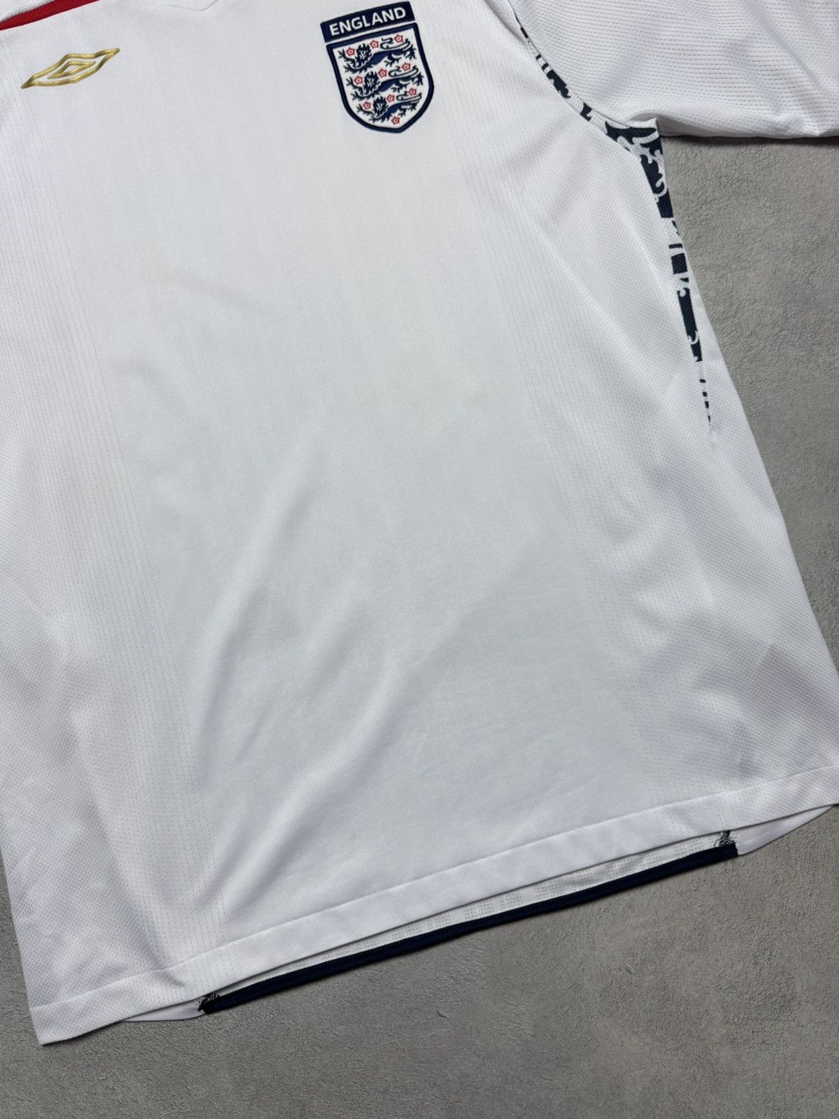 Umbro England 2007 2009 Home Football Shirt Soccer Jersey Umbro Size US XL / EU 56 / 4 - 4 Thumbnail