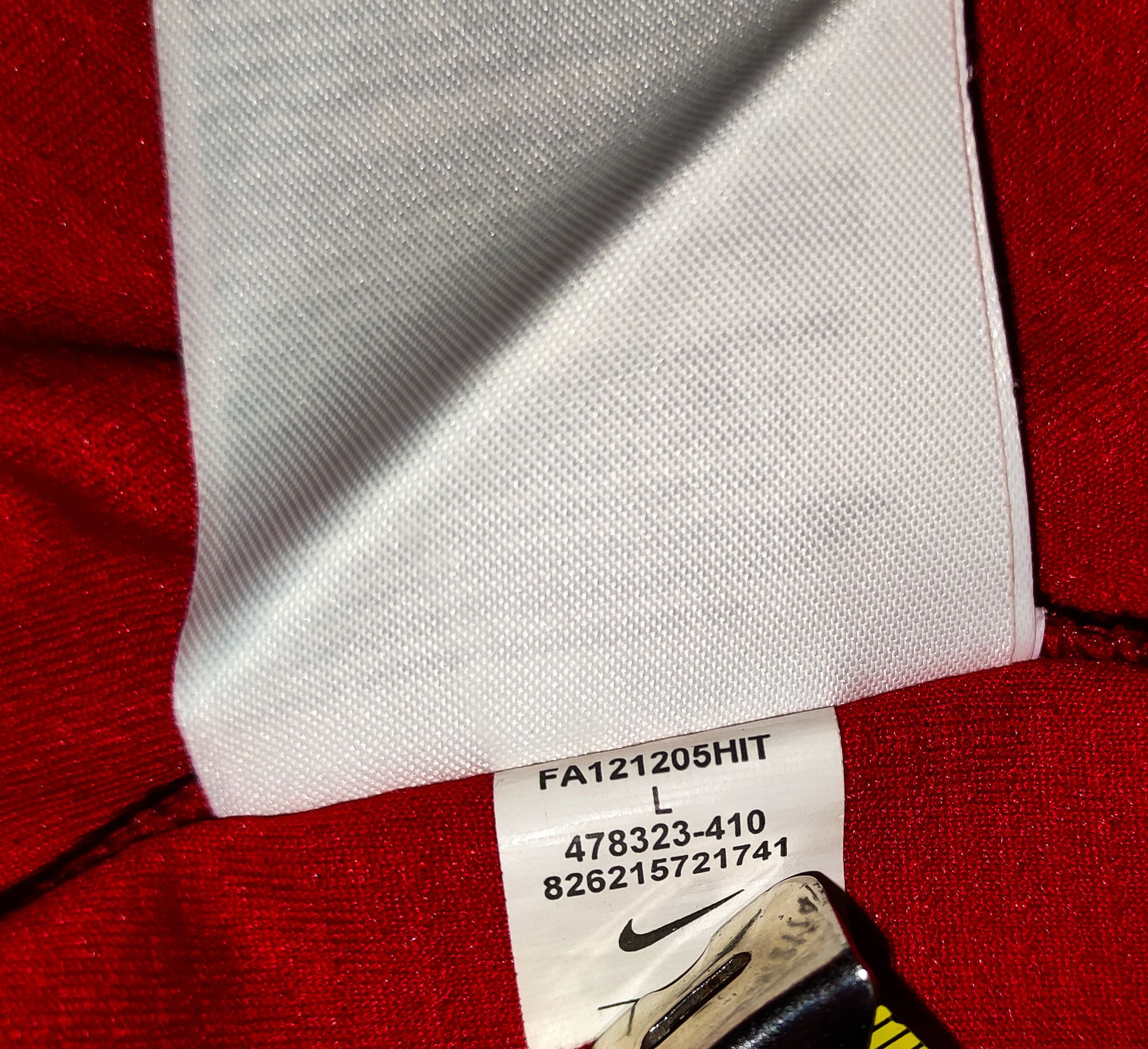 Nike Indonesia 2012 2013 Nike Home Player Issue Authentic Shirt Size US L / EU 52-54 / 3 - 5 Thumbnail