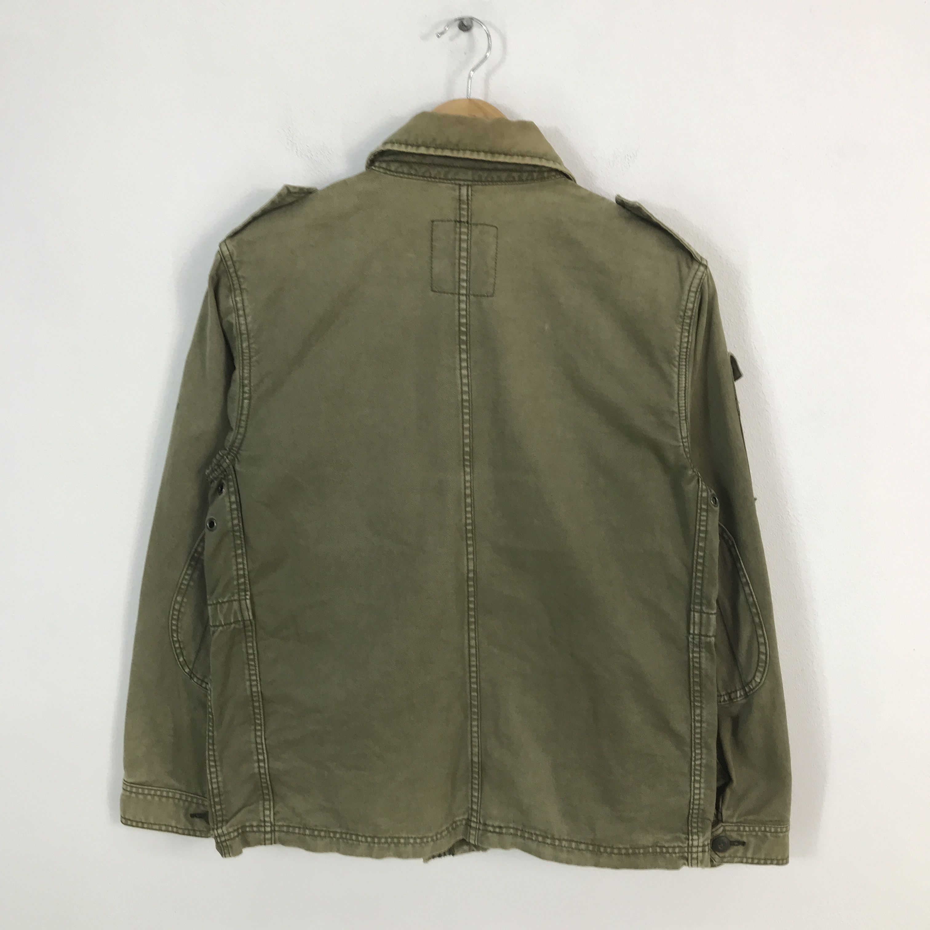 Japanese Brand Japan back number Military style multi pocket jacket Size US S / EU 44-46 / 1 - 2 Thumbnail