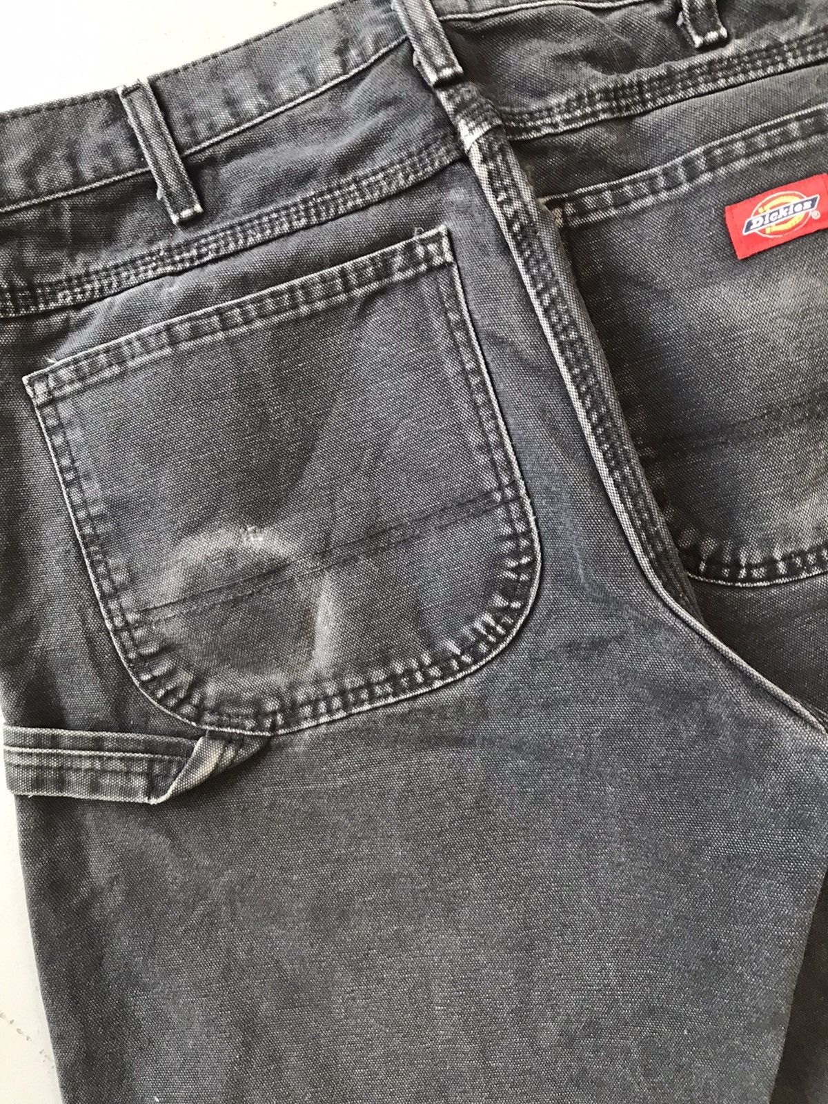 Dickies × Vintage Vintage dickies faded carpenter denim Size US 32 / EU 48 - 11 Thumbnail