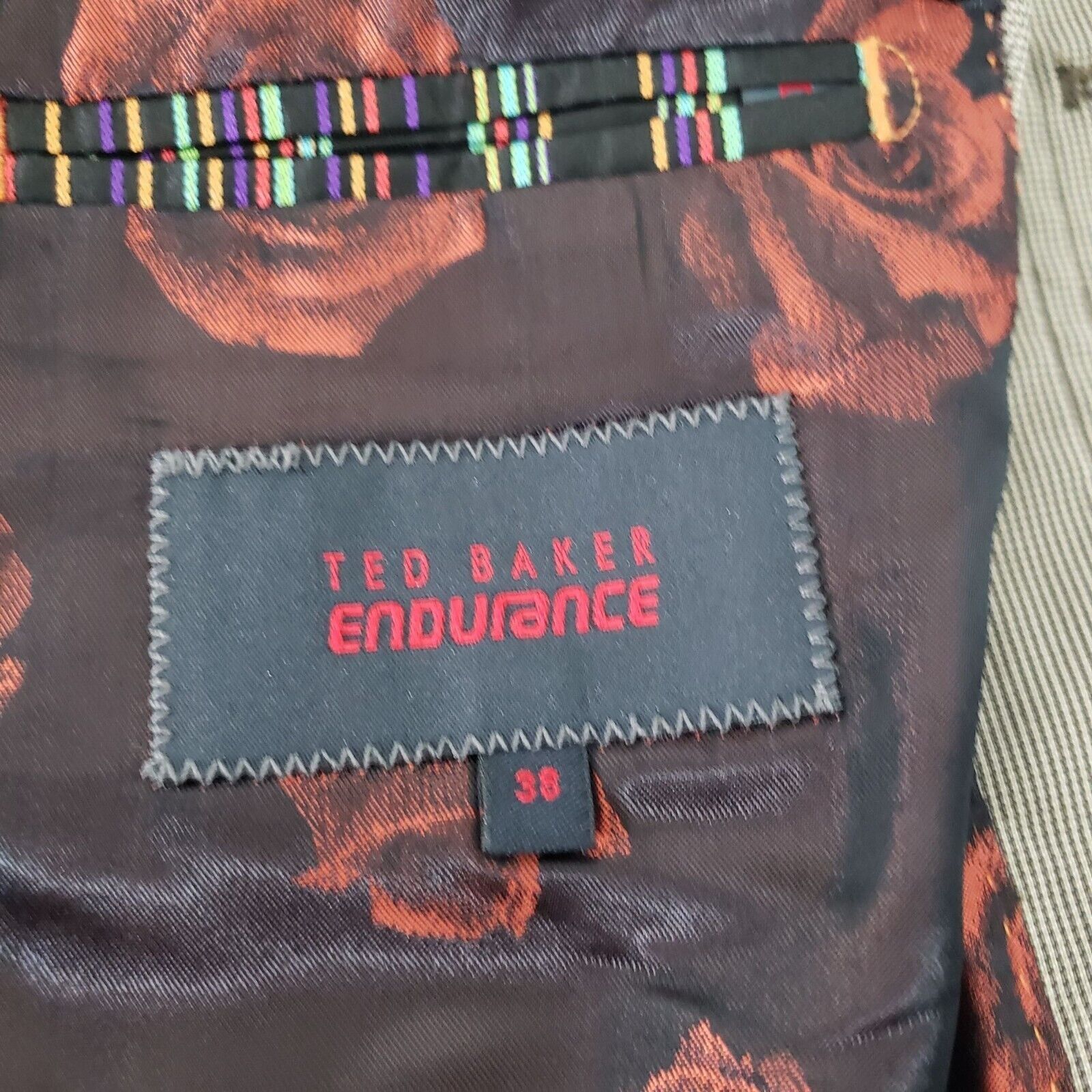 Ted Baker Ted Baker Endurance Micro Houndstooth Trench Coat Mens 38 Size US L / EU 52-54 / 3 - 10 Thumbnail