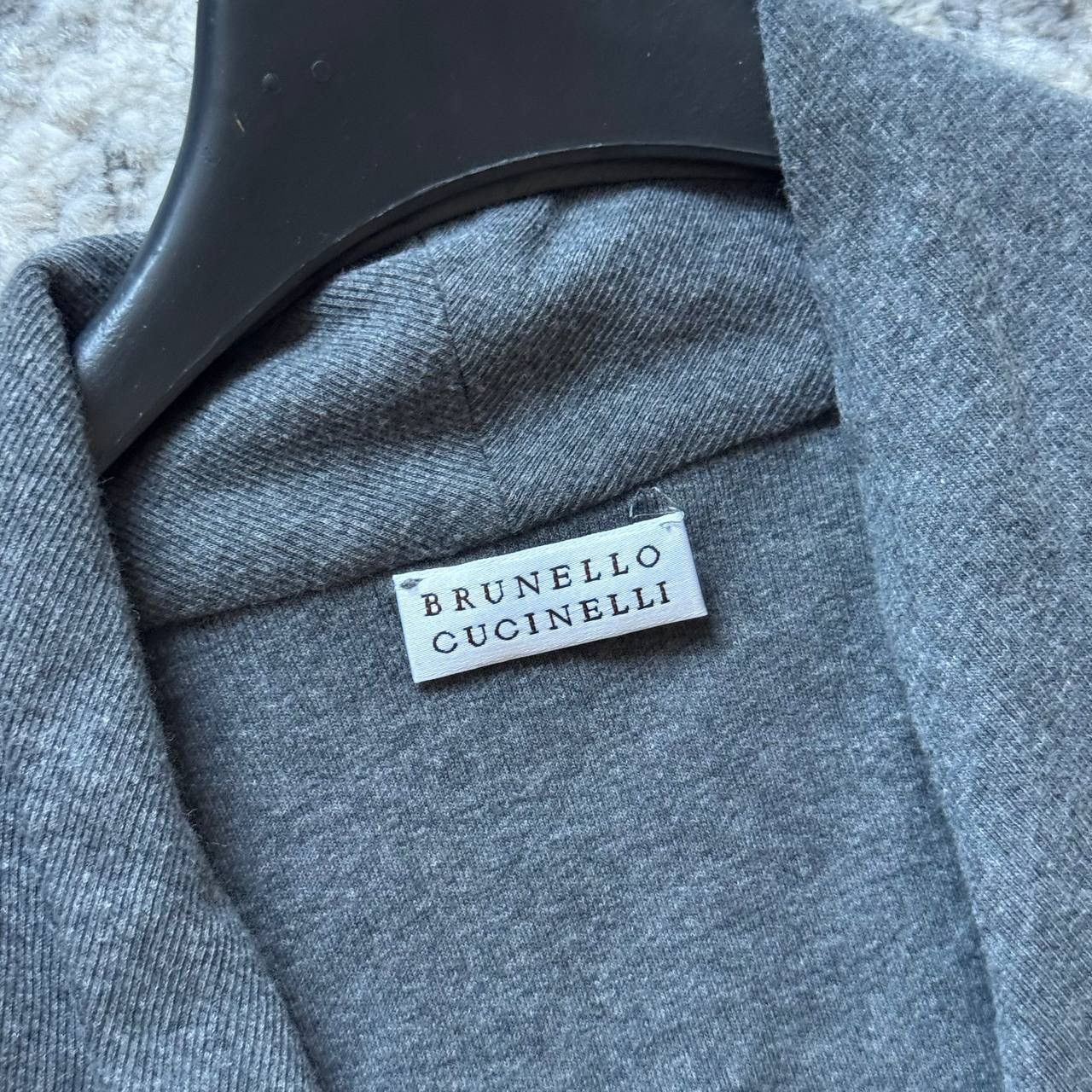 Brunello Cucinelli Brunello Cucinelli Mid Grey Cardigan Dress Size M / US 6-8 / IT 42-44 - 7 Thumbnail