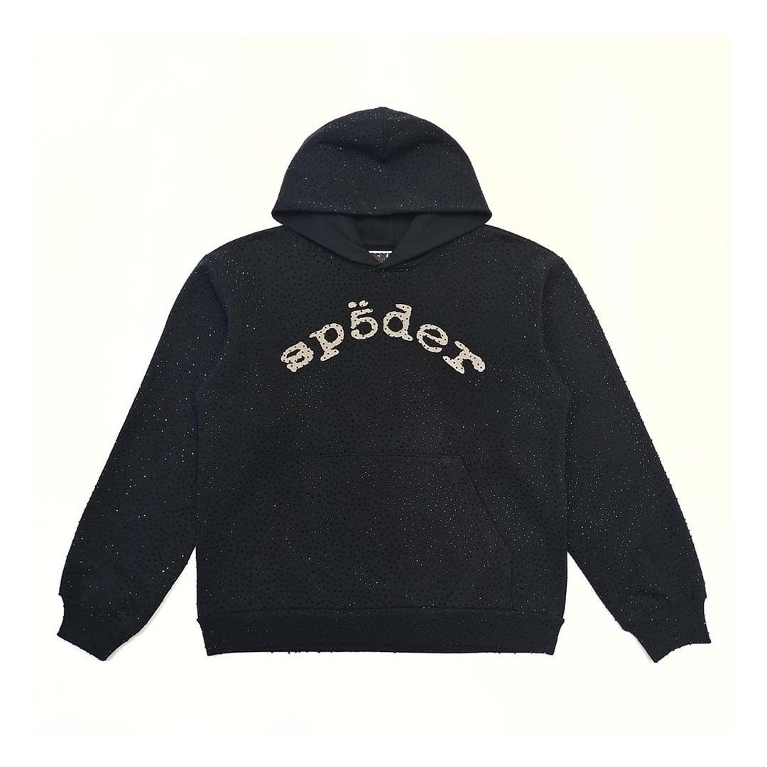 Worldwide AOP Webstone Hoodie Black