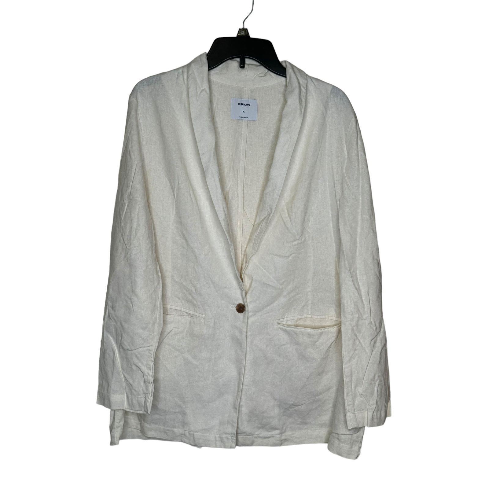 Old Navy Old Navy Women's Jacket 1-Button Pockets Straight Hem Sz. XL Size XL / US 12-14 / IT 48-50 - 1 Thumbnail