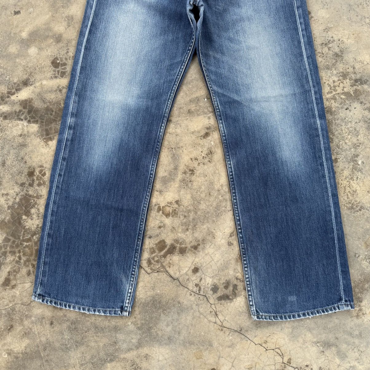 Levi's Vintage Clothing VINTAGE LEVI’S 512 FADED JEAN DENIM PANTS Size US 33 - 3 Thumbnail