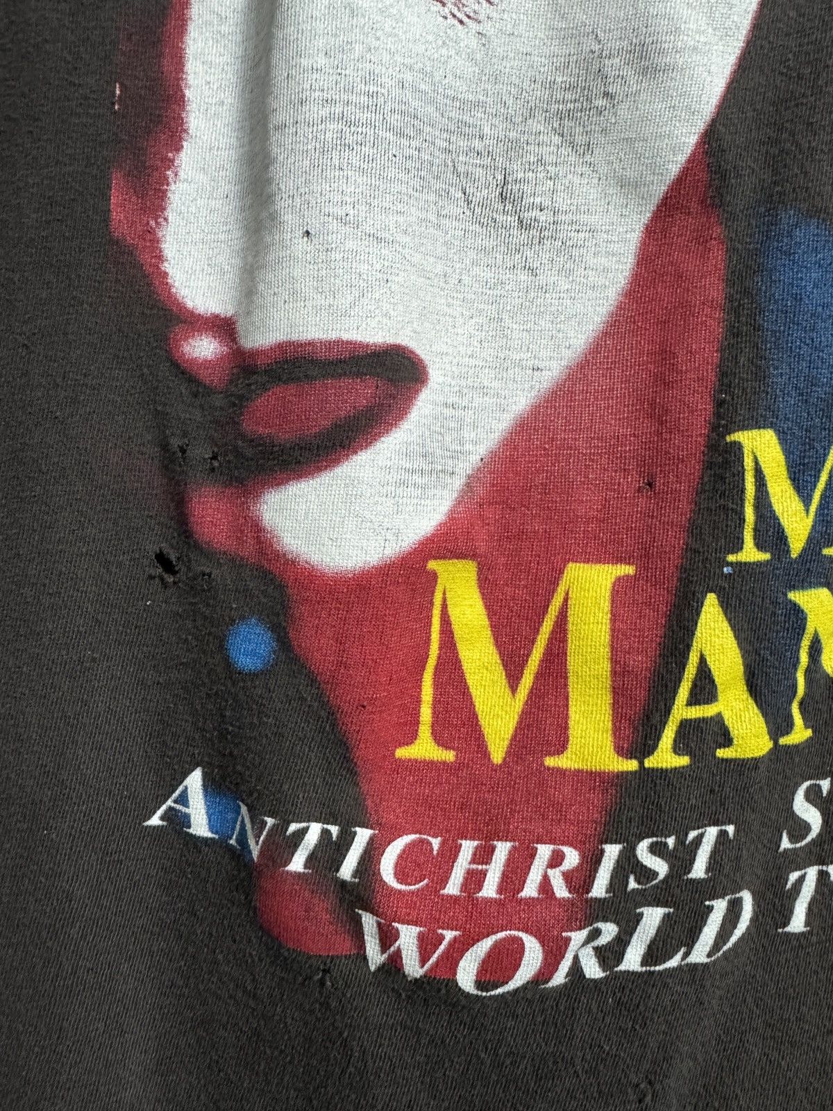 Vintage Vintage 90s Marilyn Manson Antichrist Superstar Shirt Size US L / EU 52-54 / 3 - 5 Thumbnail