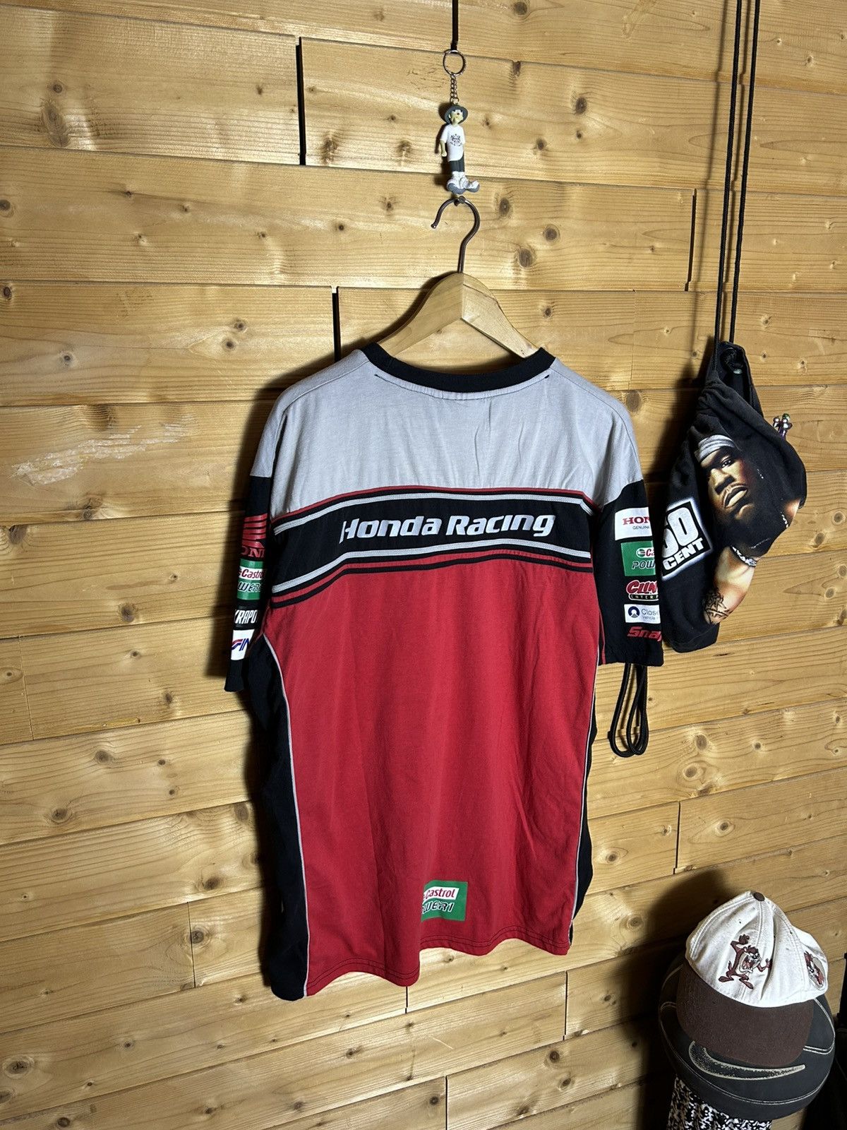 Honda Honda racing t shirt Size US XL / EU 56 / 4 - 12 Thumbnail