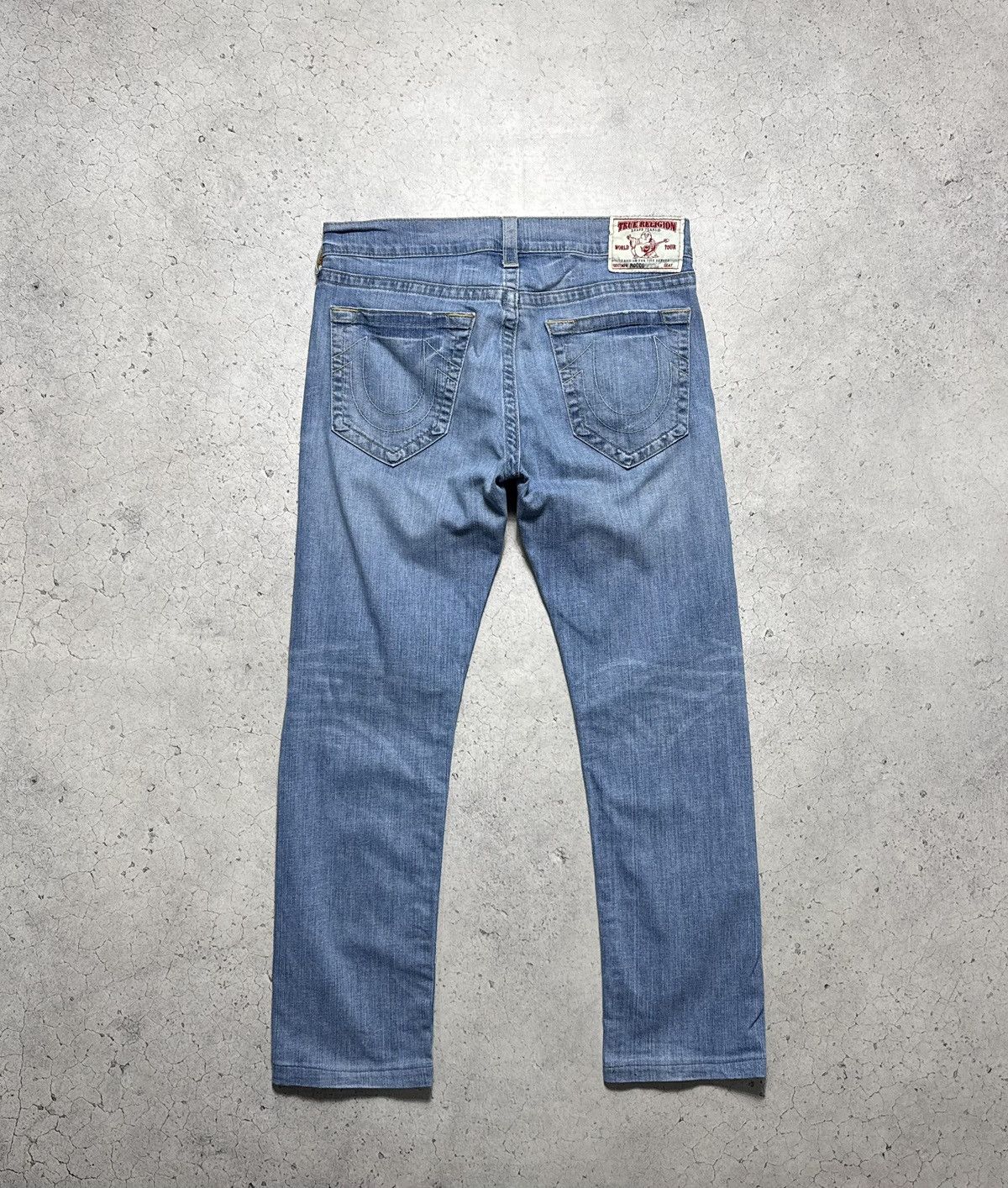 True Religion True Religion Baggy Denim Jeans Size 34 Big Logo Size US 34 / EU 50 - 1 Thumbnail