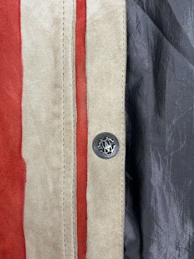 Roberto Cavalli Roberto Cavalli Biker Suede Calf Leather Jacket Size US M / EU 48-50 / 2 - 9 Thumbnail