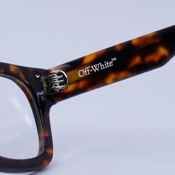 Off-White 🕶️ New Off-White OERJ078 STYLE 78 6000 Eyeglasses - Havana Size ONE SIZE - 8 Thumbnail