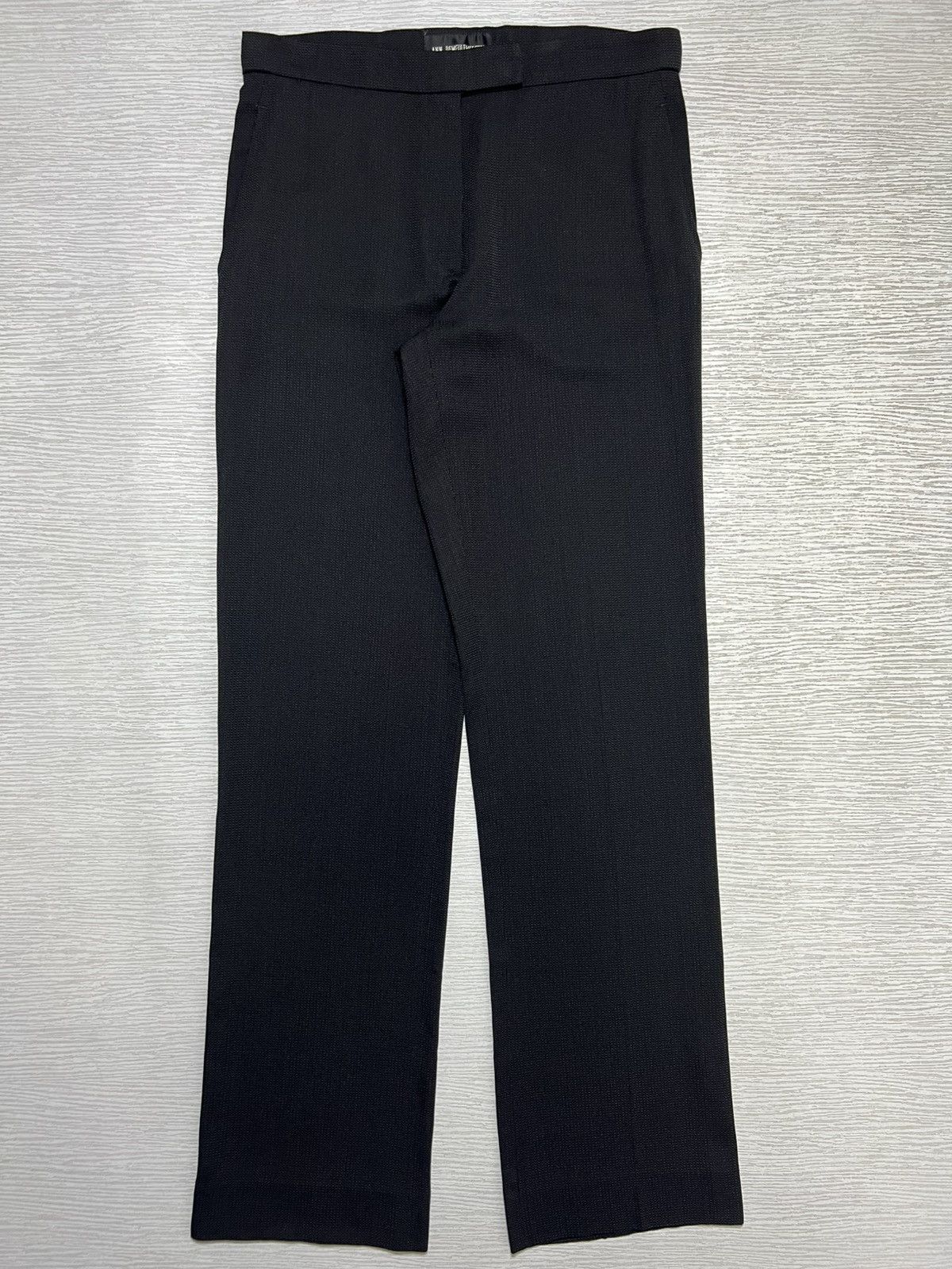 Ann Demeulemeester Ann Demeulemeester - Adjustable Waist Textured Trouser Size 30" / US 8 / IT 44 - 1 Thumbnail