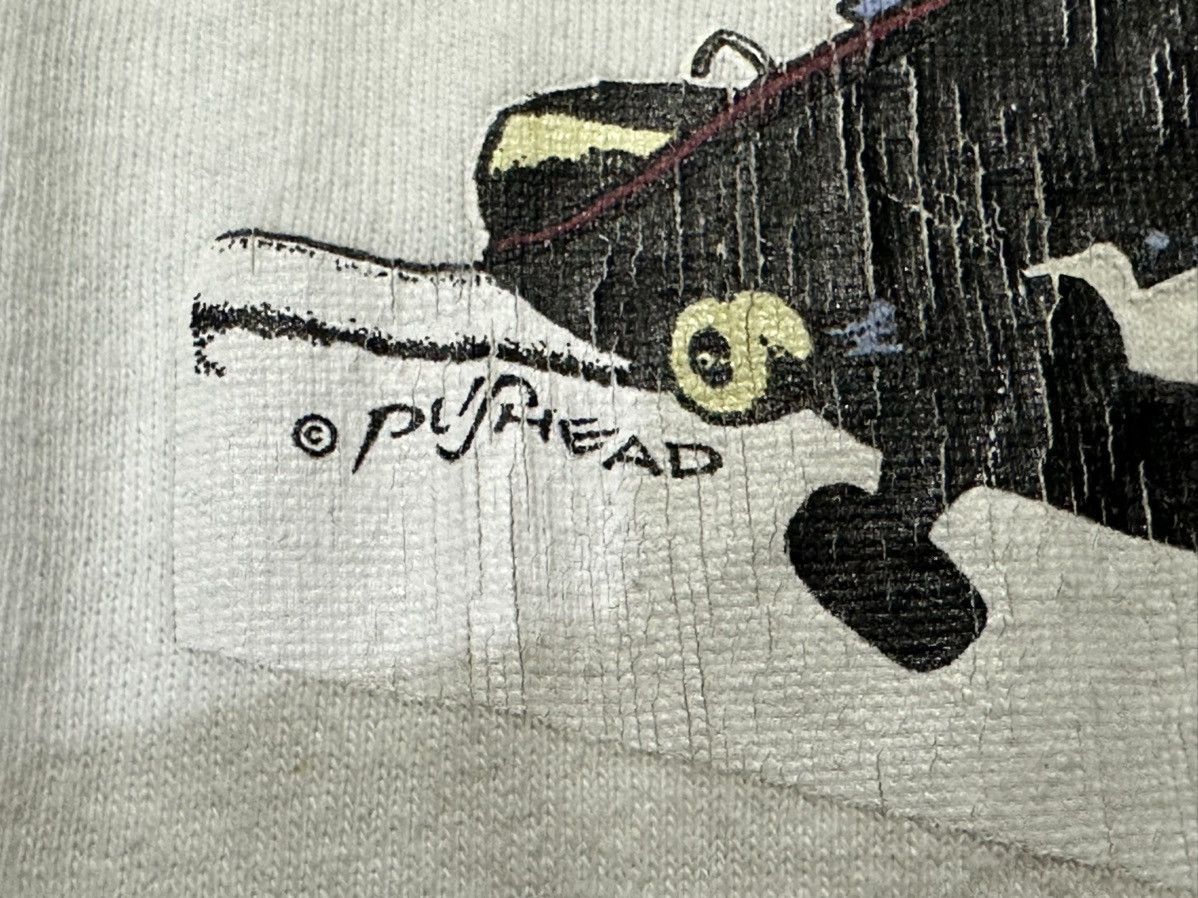 Thrasher Vintage 1990’s Thrasher Pushead Skateboard Anvil USA TShirt Size US M / EU 48-50 / 2 - 6 Thumbnail