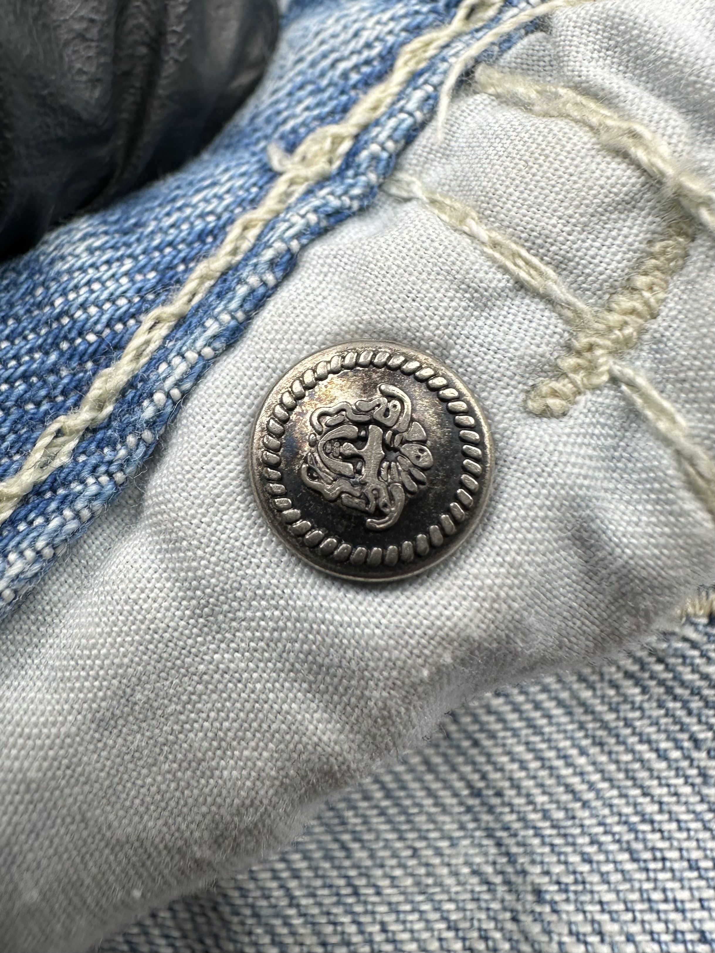 Versace Jeans Couture × Vintage Versace Jeans Couture Vintage Mini Skirt Size 26" / US 2 / IT 38 - 7 Thumbnail
