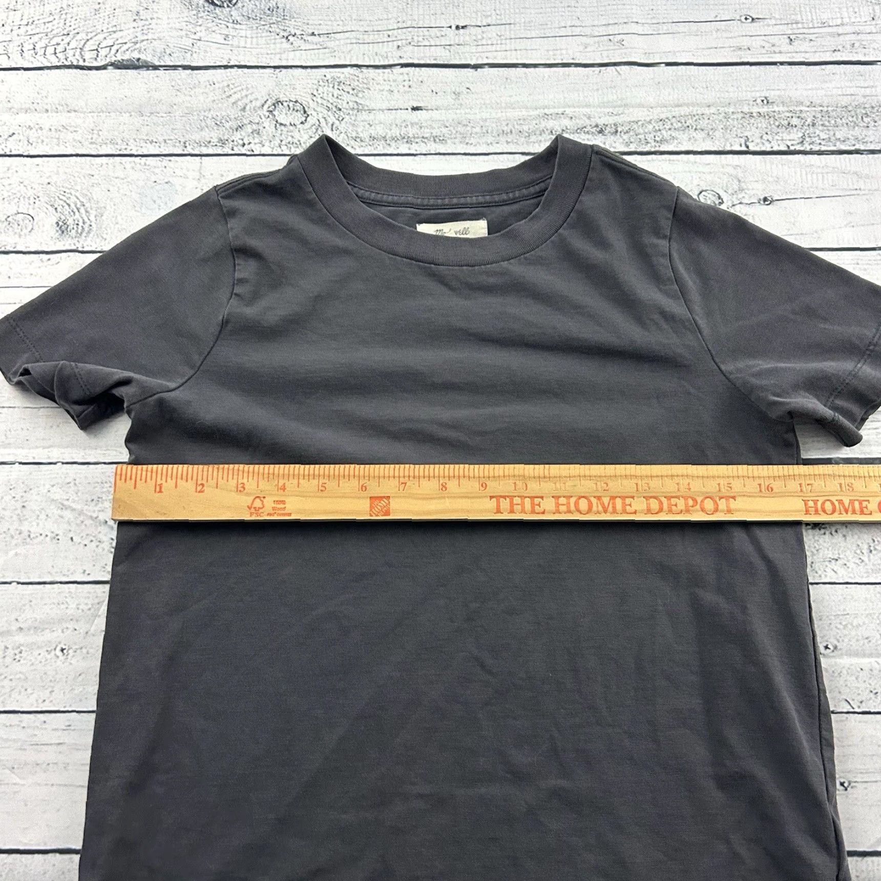 Madewell Madewell Short Sleeve T-Shirt Women's XS Gray Size XS / US 0-2 / IT 36-38 - 4 Thumbnail