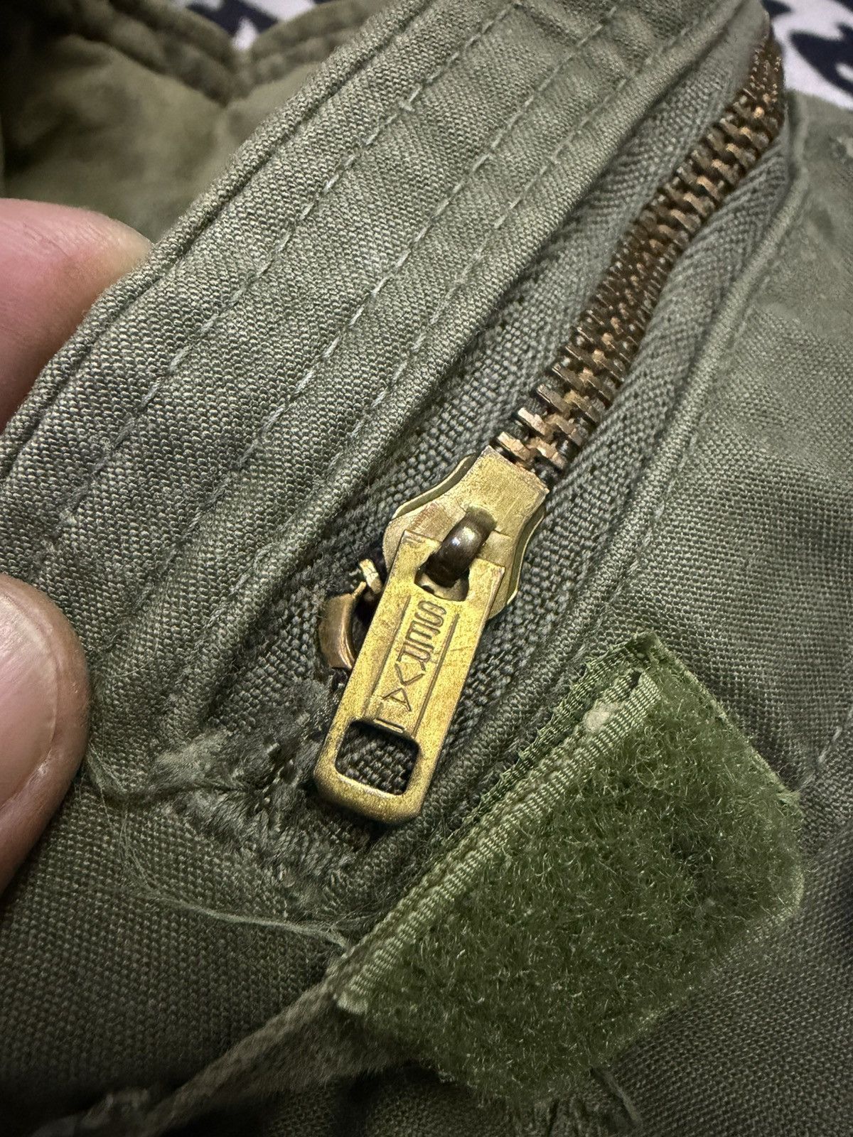 Vintage True Vintage 70s M-65 Field Jacket Olive Green Size US S / EU 44-46 / 1 - 7 Thumbnail