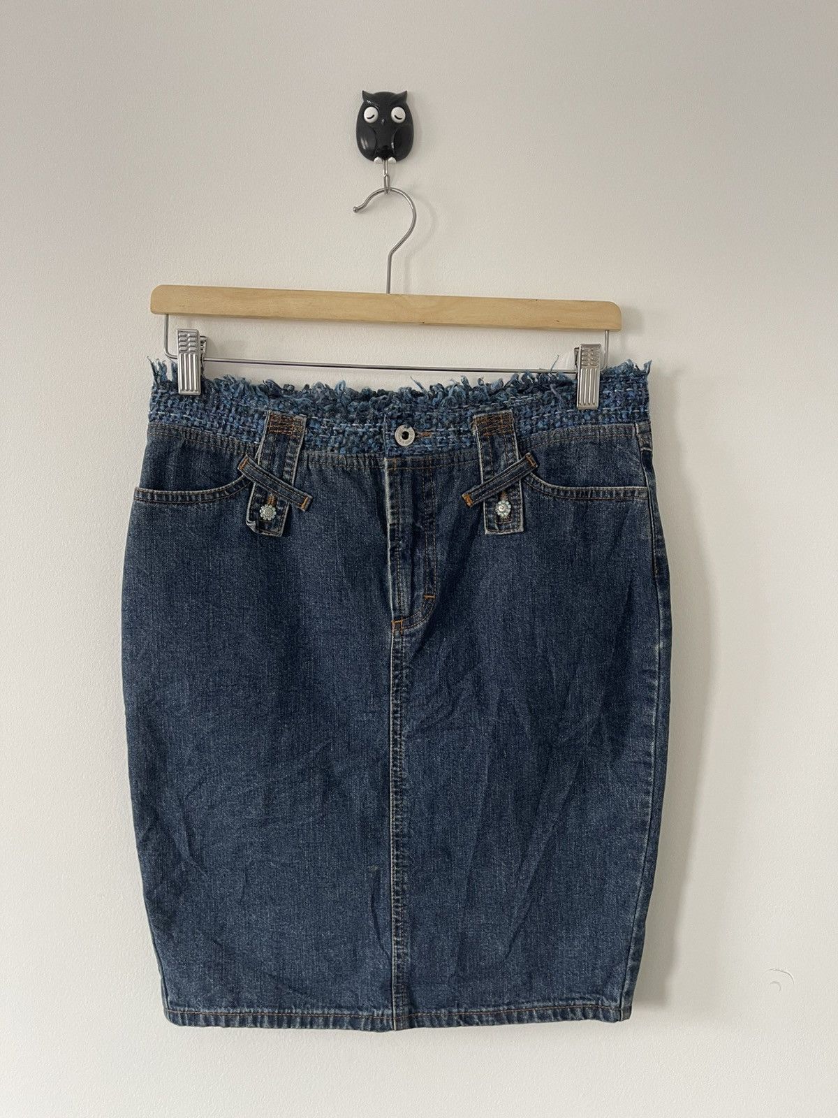 Dolce & Gabbana Rare Vintage Dolce & Gabbana D&G Denim Skirt Size 30" / US 8 / IT 44 - 1 Thumbnail