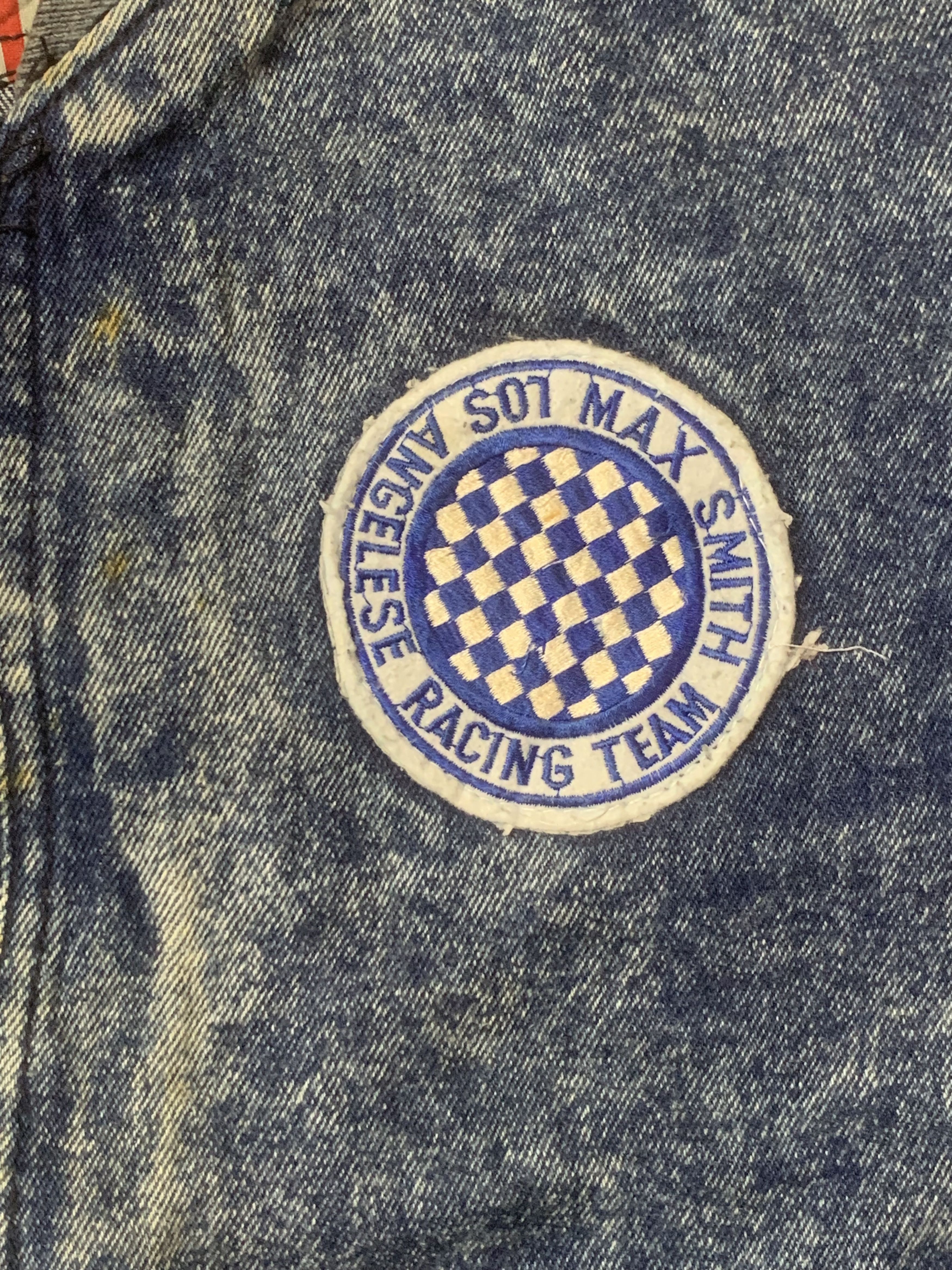 Vintage Rare Design Vintage Madison Square Racing Denim Jackets Size US S / EU 44-46 / 1 - 7 Thumbnail