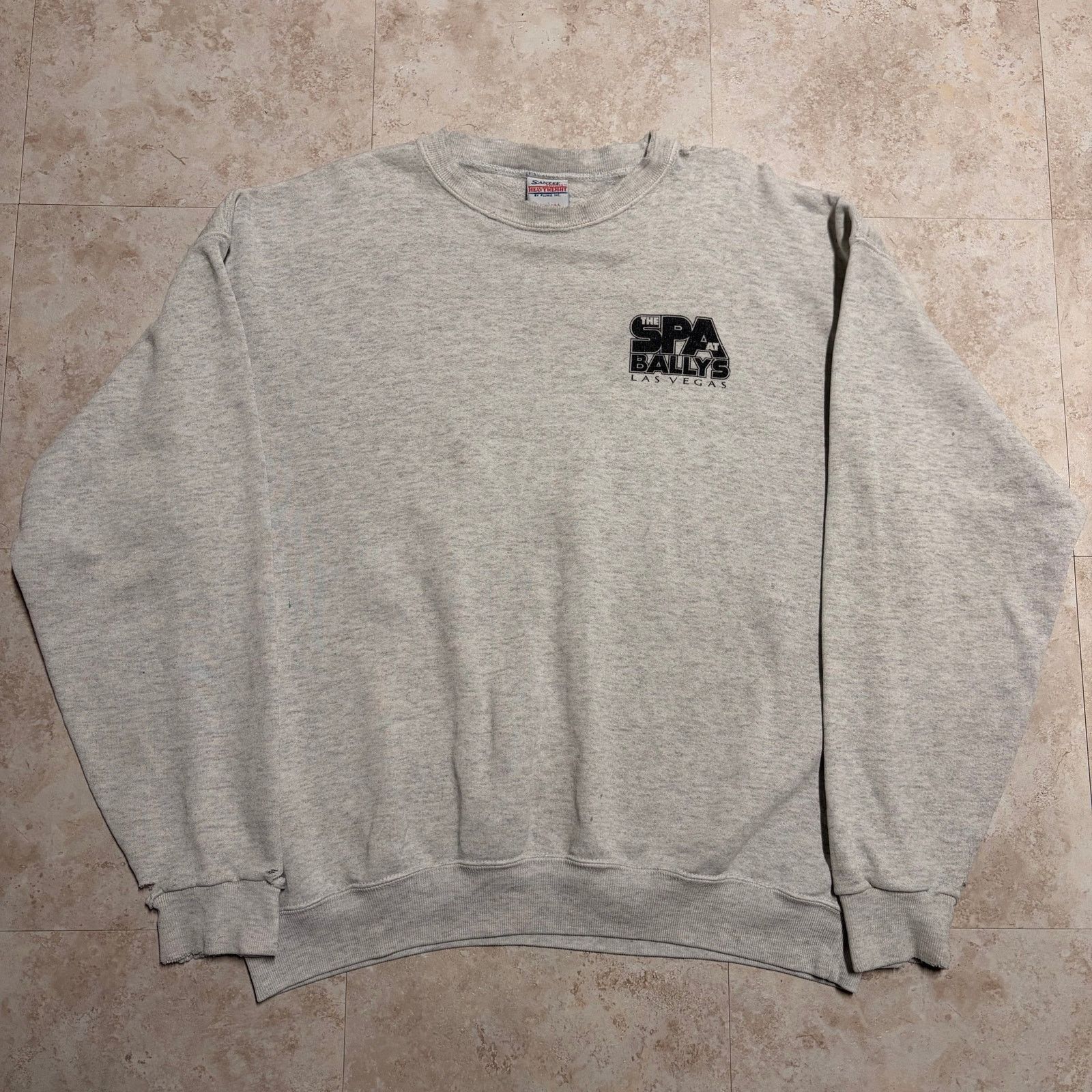 Vintage Vintage 90s The Spa at Bally’s Las Vegas Crewneck Sweatshirt Size US XL / EU 56 / 4 - 1 Thumbnail