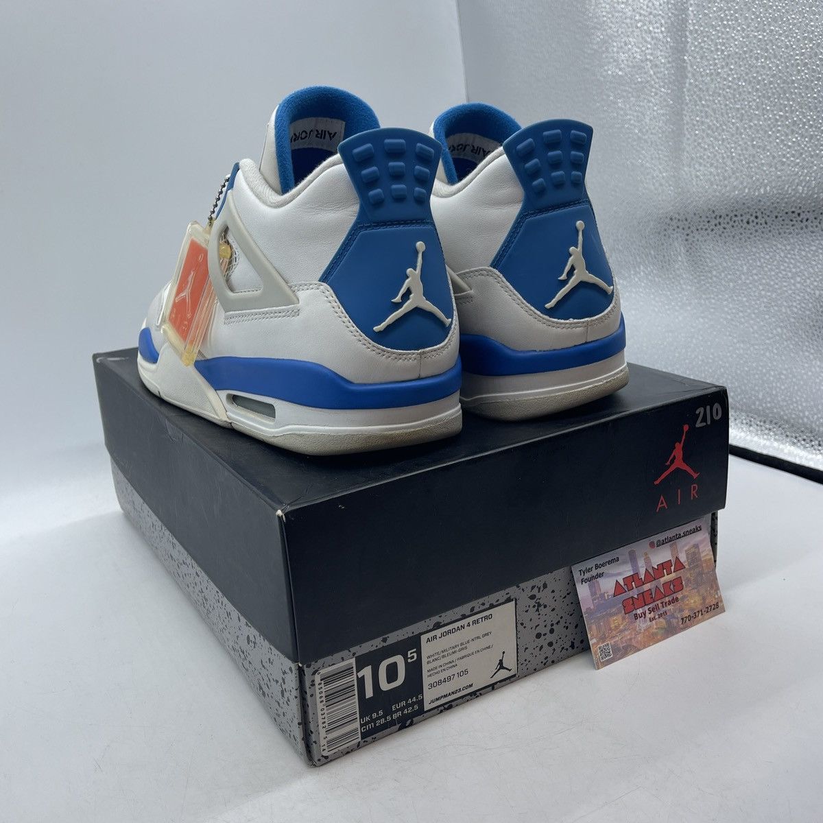Jordan Brand Air Jordan military blue Size US 10.5 / EU 43-44 - 4 Thumbnail