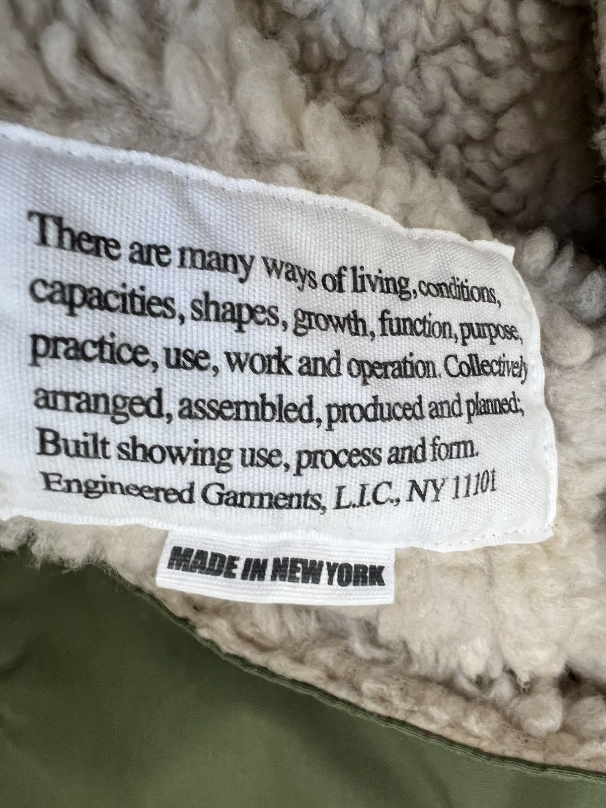 Engineered Garments Engineered Garments Cover Vest PC Poplin Olive Size US L / EU 52-54 / 3 - 5 Thumbnail