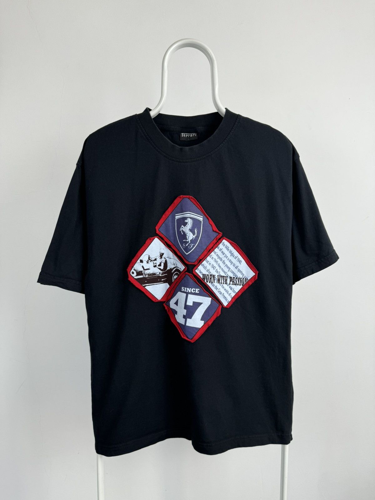 Ferrari Vintage Ferrari Racing Big Logo Tee Size US L / EU 52-54 / 3 - 1 Thumbnail