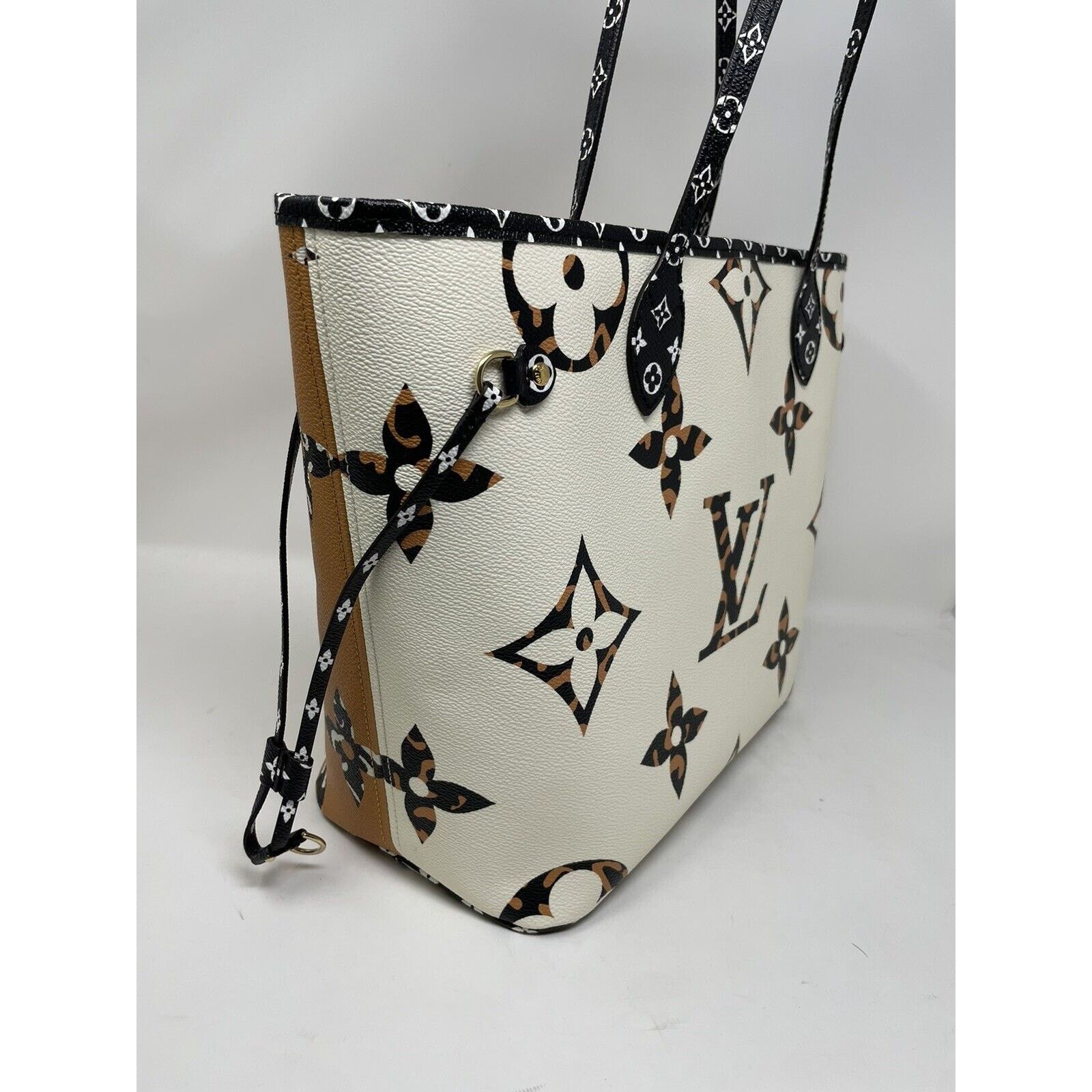 Louis Vuitton Louis Vuitton Neverfull MM Tote Limited Edition Jungle Mono Size ONE SIZE - 5 Thumbnail