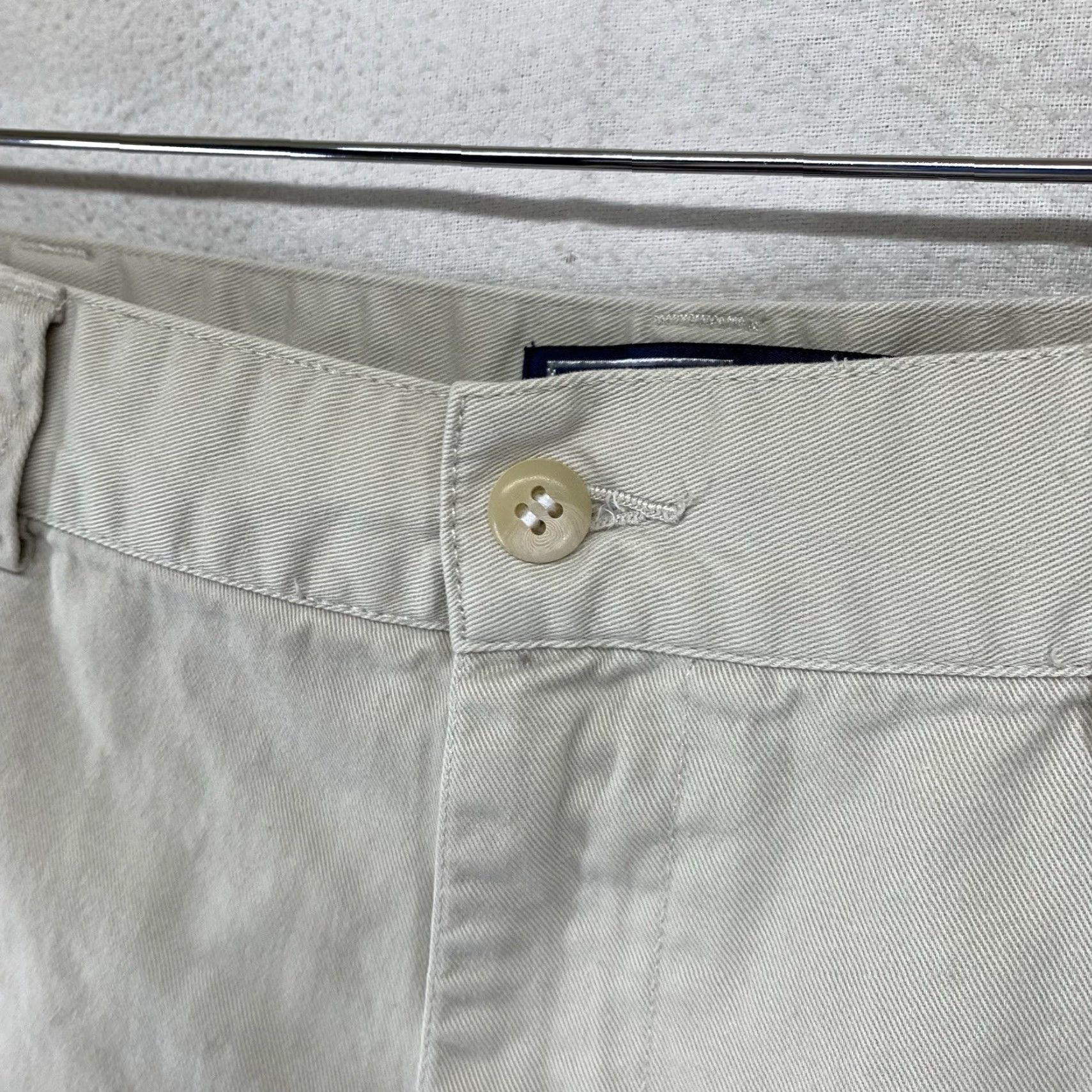 Polo Ralph Lauren VINTAGE Polo Ralph Lauren Men's Chino Shorts 40 x 8.5 Cotton Casual Summer Beige Size US L / EU 52-54 / 3 - 7 Thumbnail