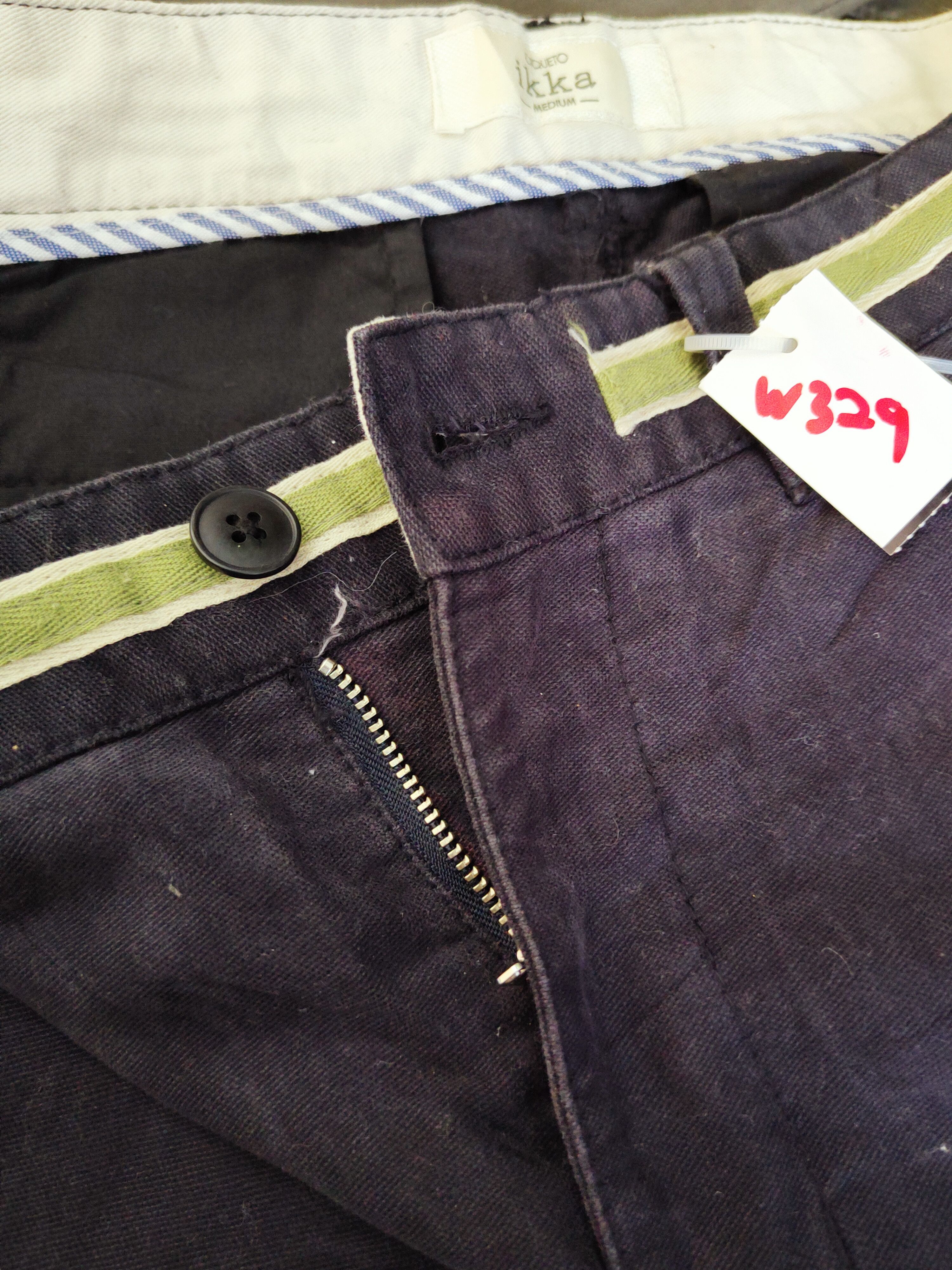Japanese Brand Ciqueto ikka Navy Multipocket Tactical Cargo Pants #W329 Size US 31 - 14 Thumbnail